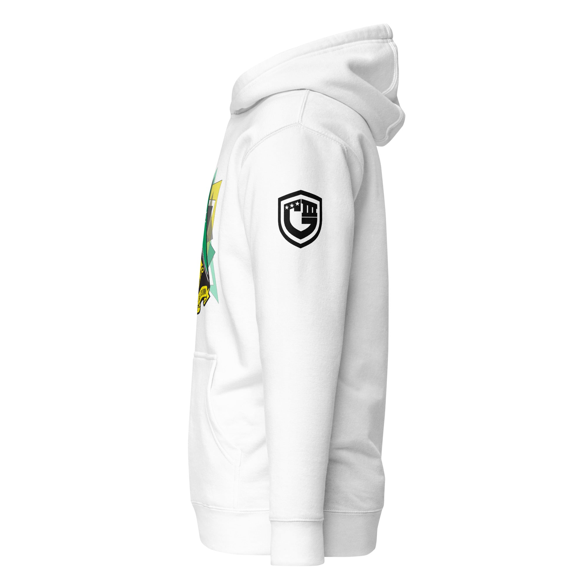 AFA-Squadron 1: Mighty Mach One- Color Hoodie- LG Triangles- Light