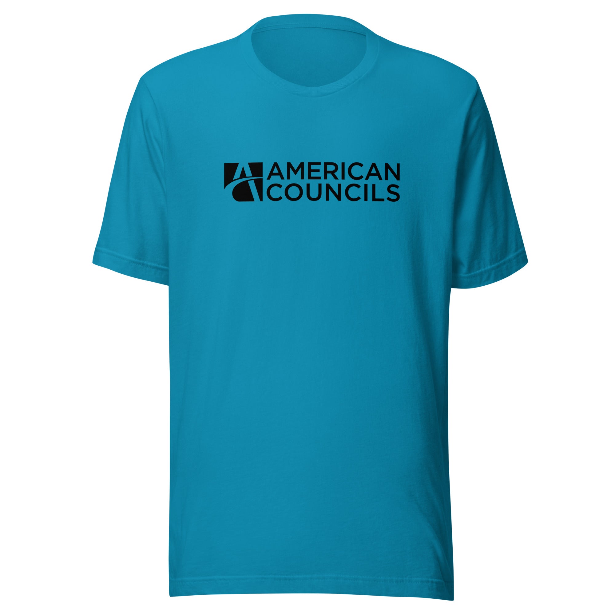 American Councils Promotion T-shirt- Black Lettering