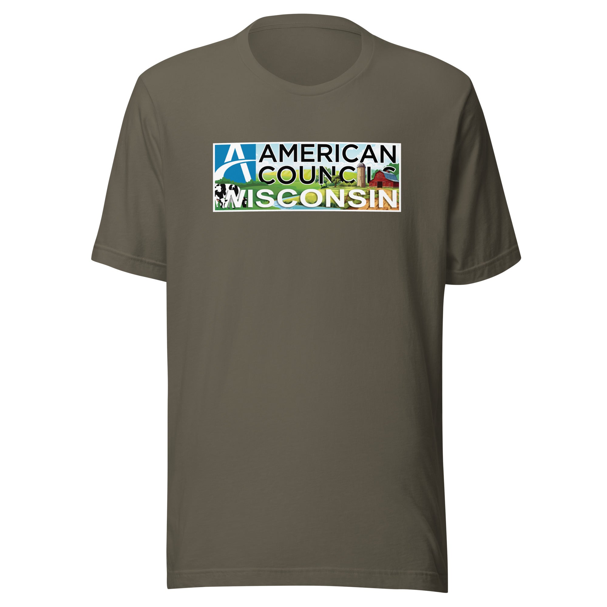 Wisconsin AC Promotion T-shirt- White Lettering