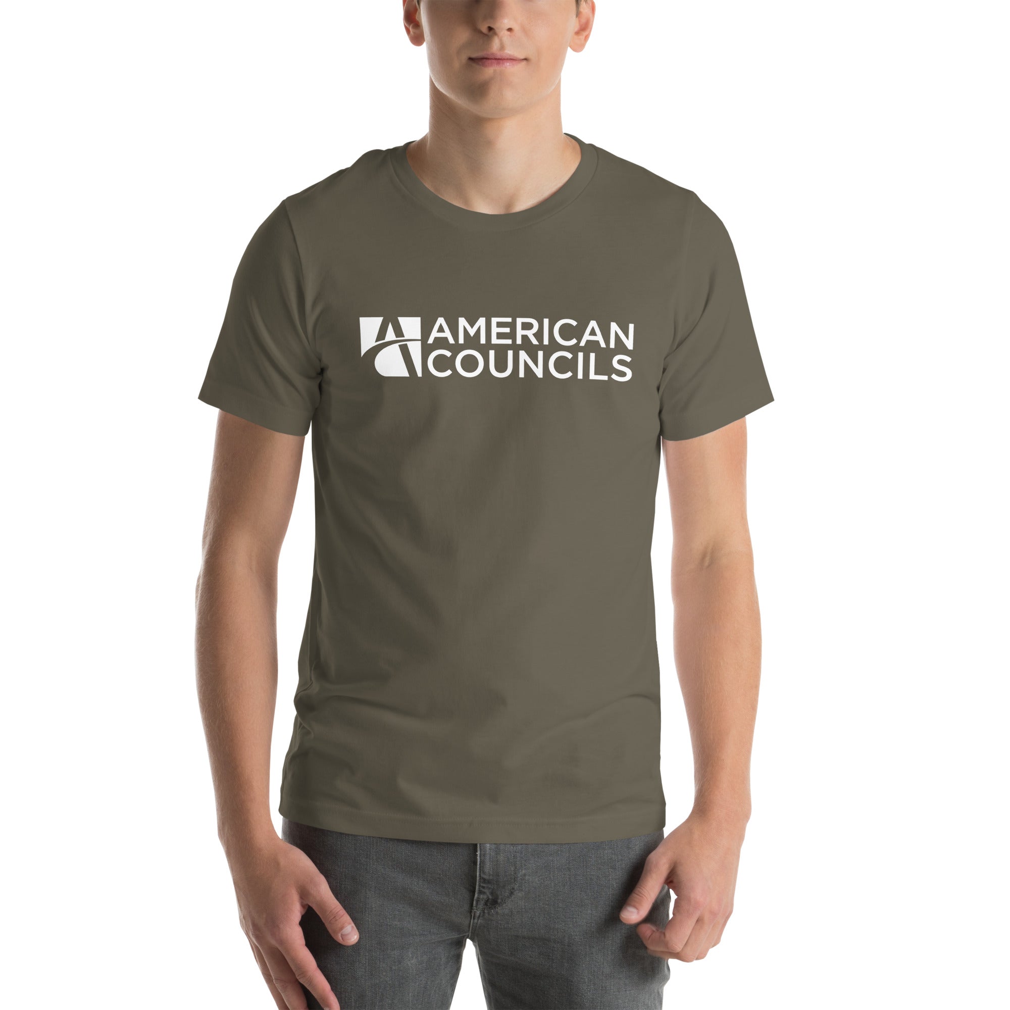 American Councils + Countries T-shirt - White Lettering