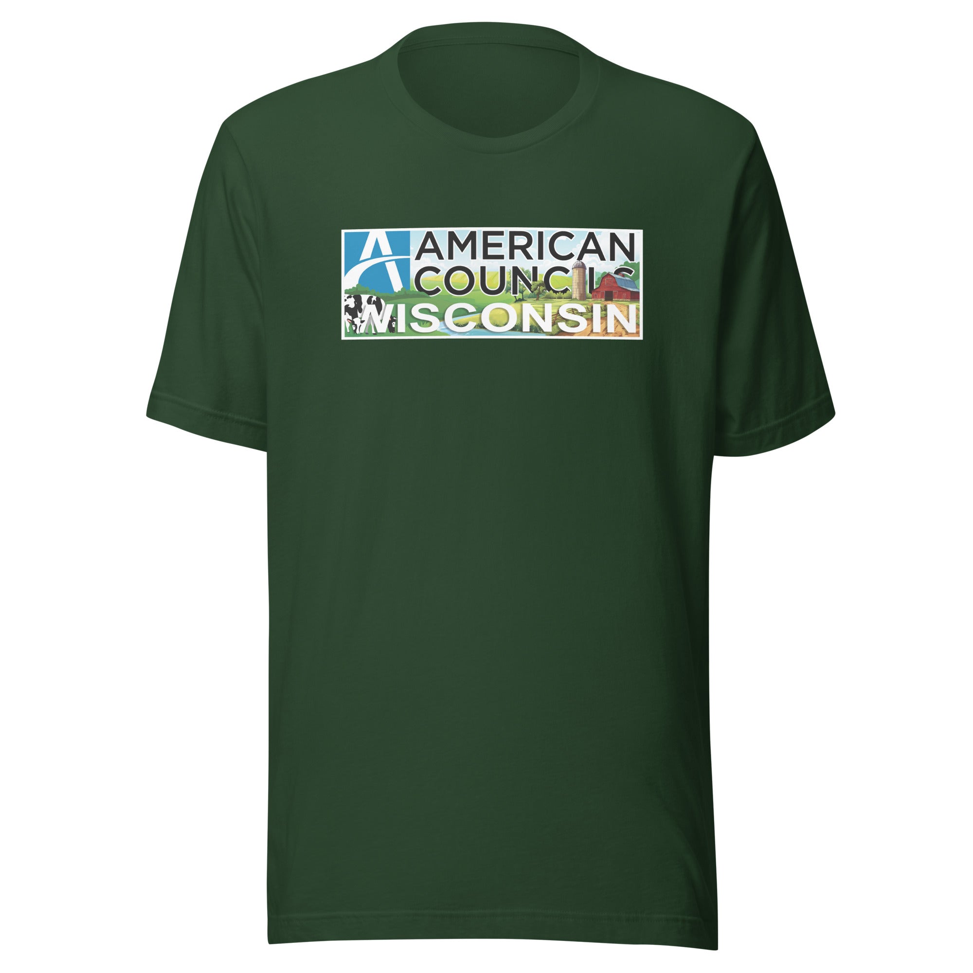 Wisconsin AC Promotion T-shirt- White Lettering