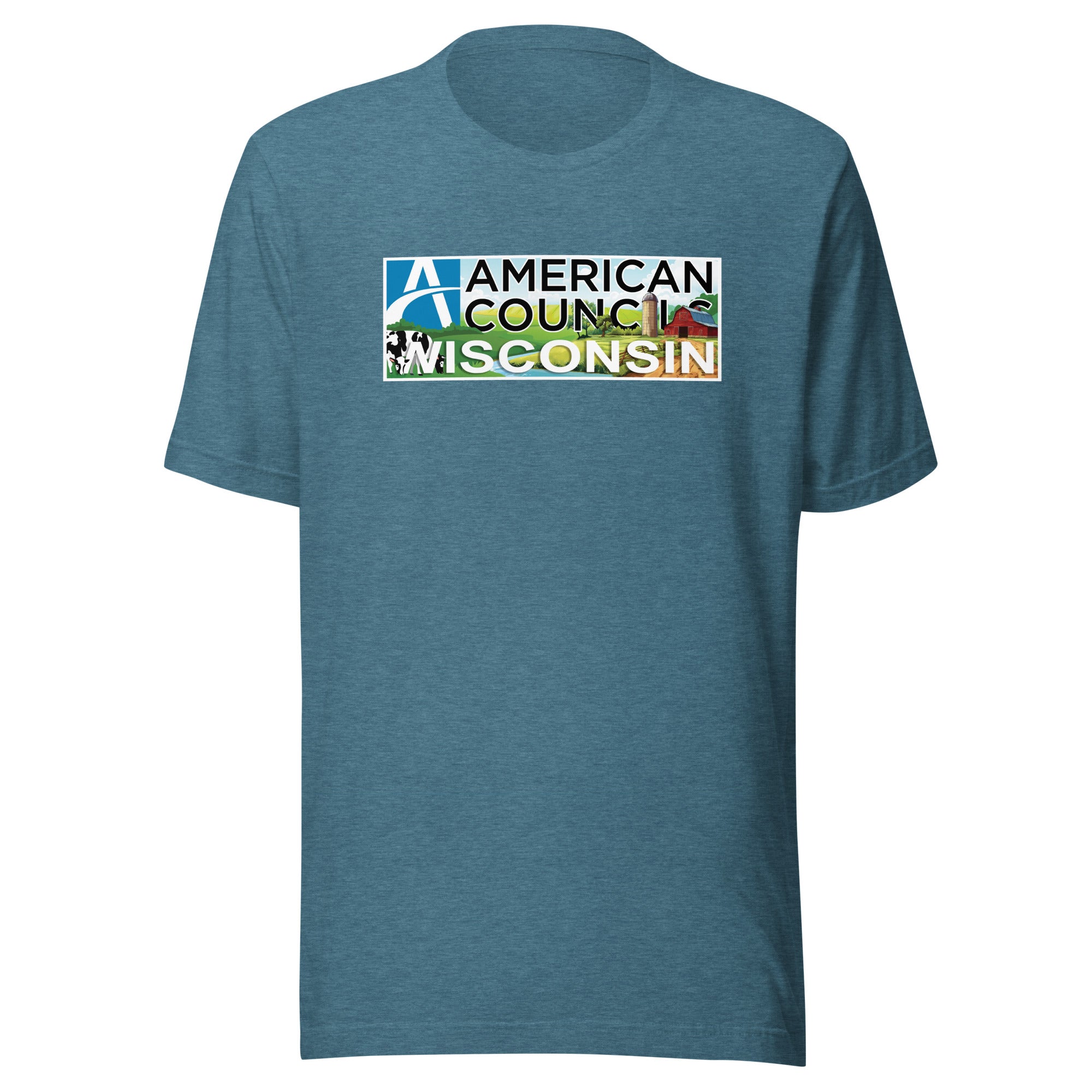 Wisconsin AC Promotion T-shirt- White Lettering