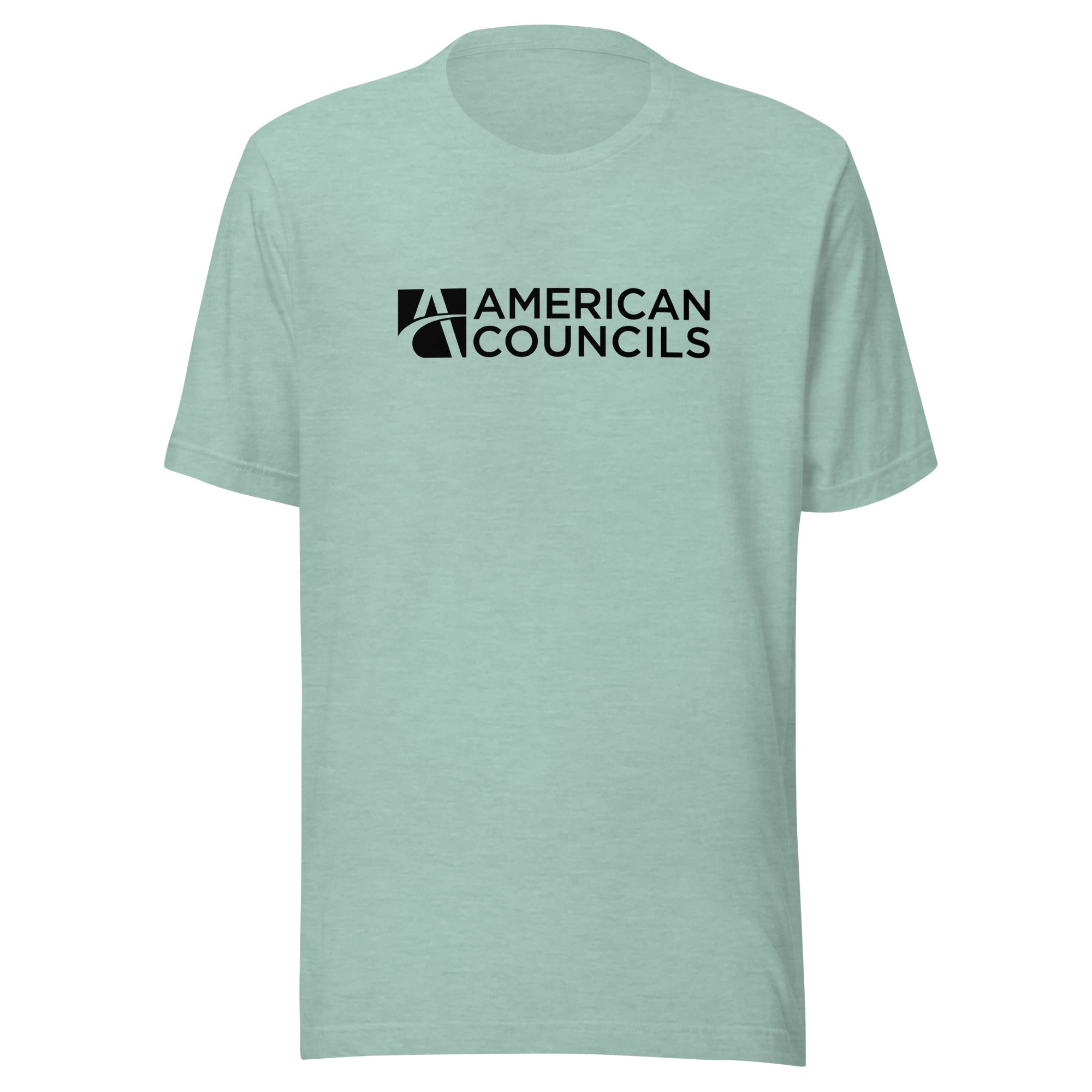 American Councils Promotion T-shirt- Black Lettering