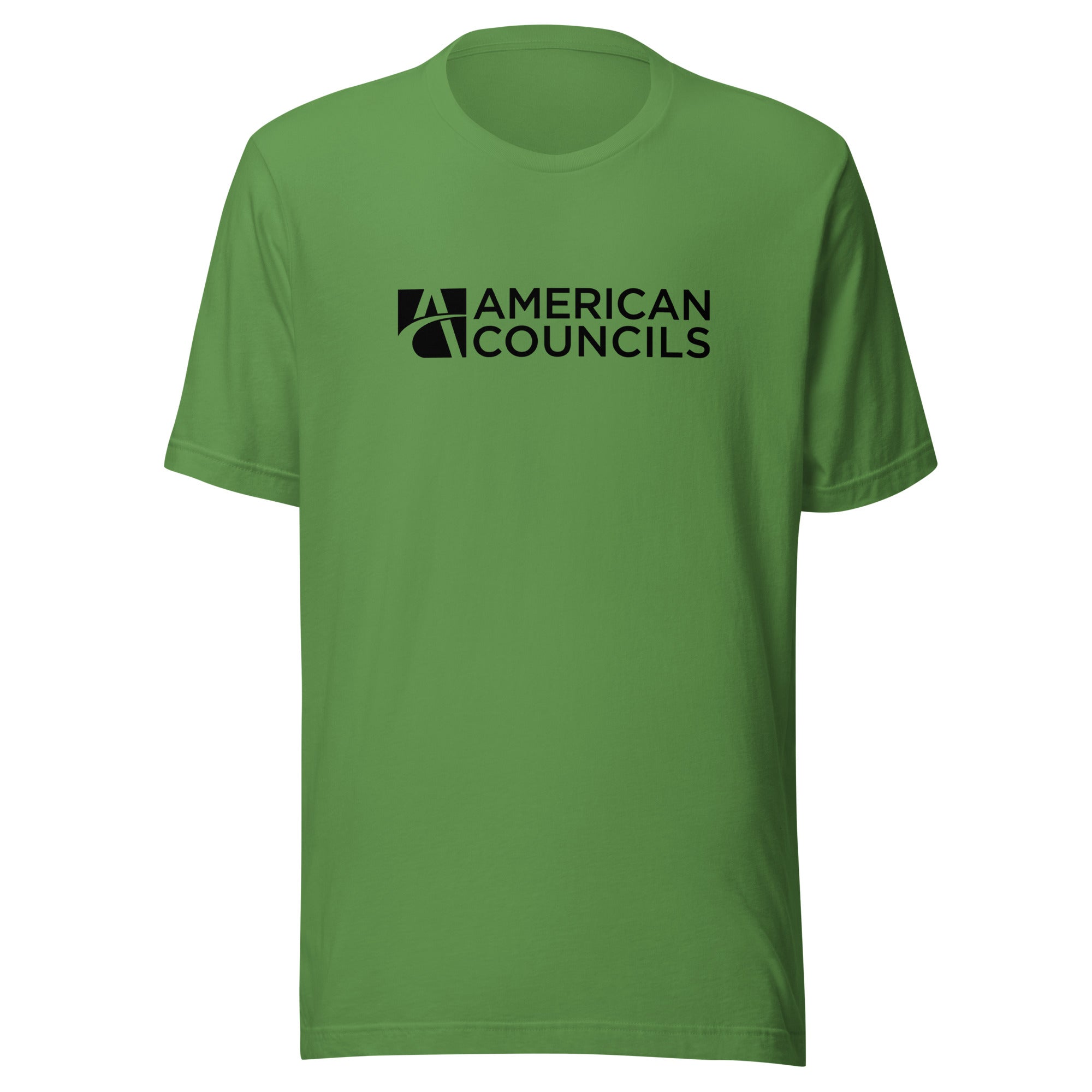 American Councils Promotion T-shirt- Black Lettering