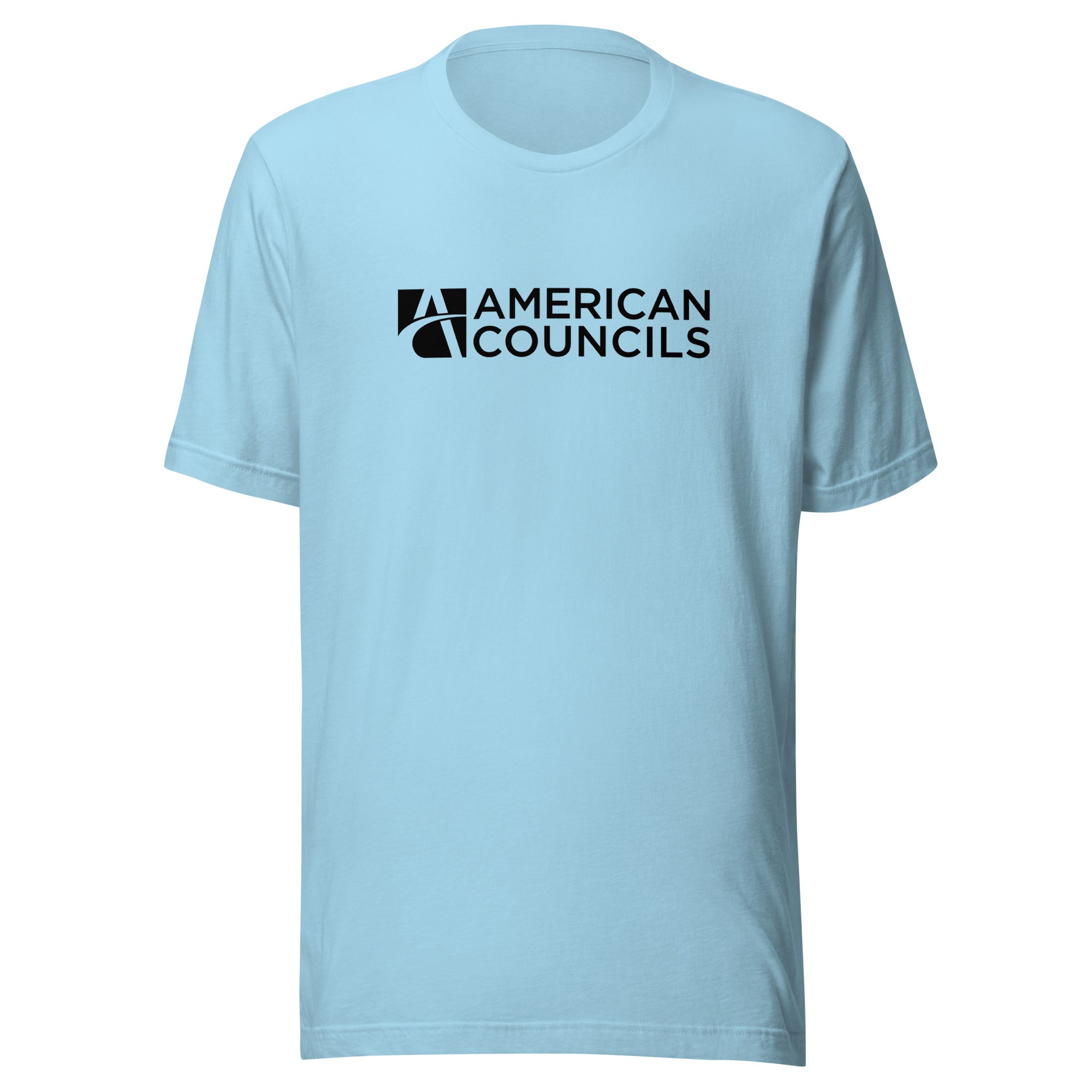 American Councils Promotion T-shirt- Black Lettering