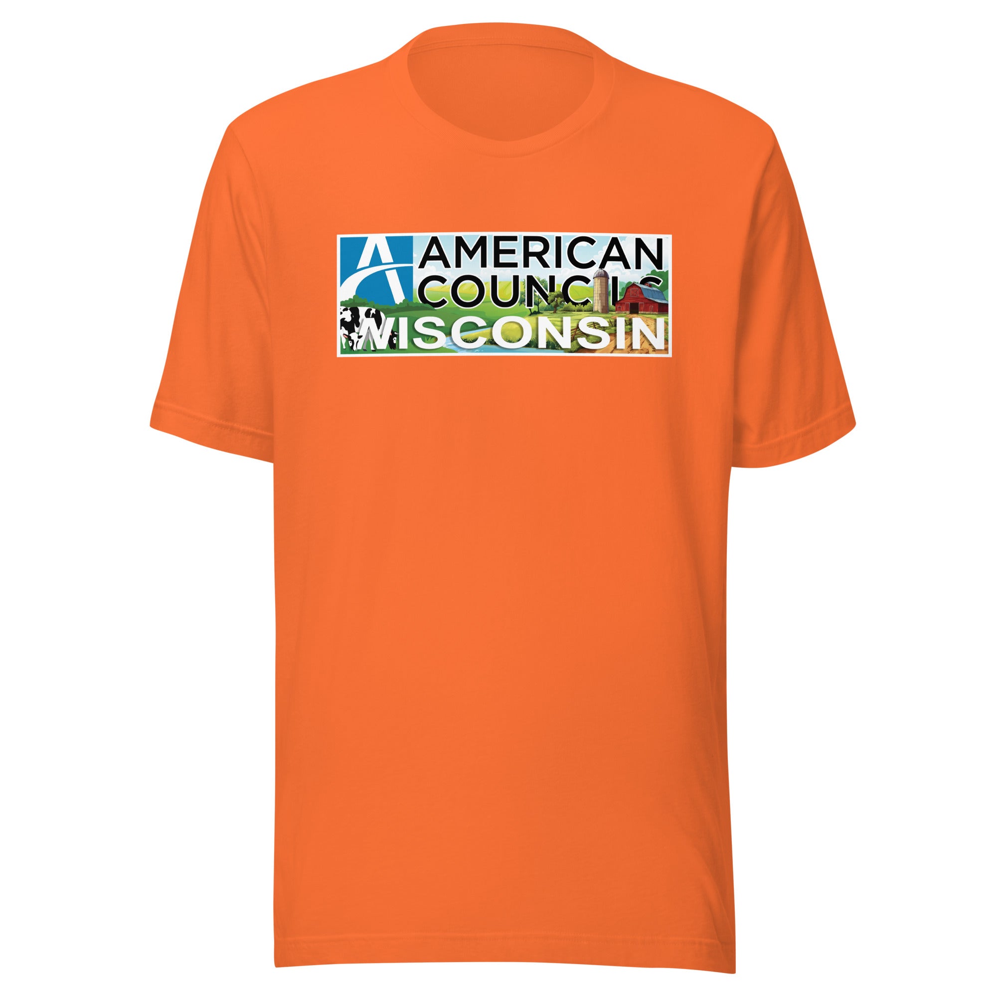 Wisconsin AC Promotion T-shirt- Black Lettering