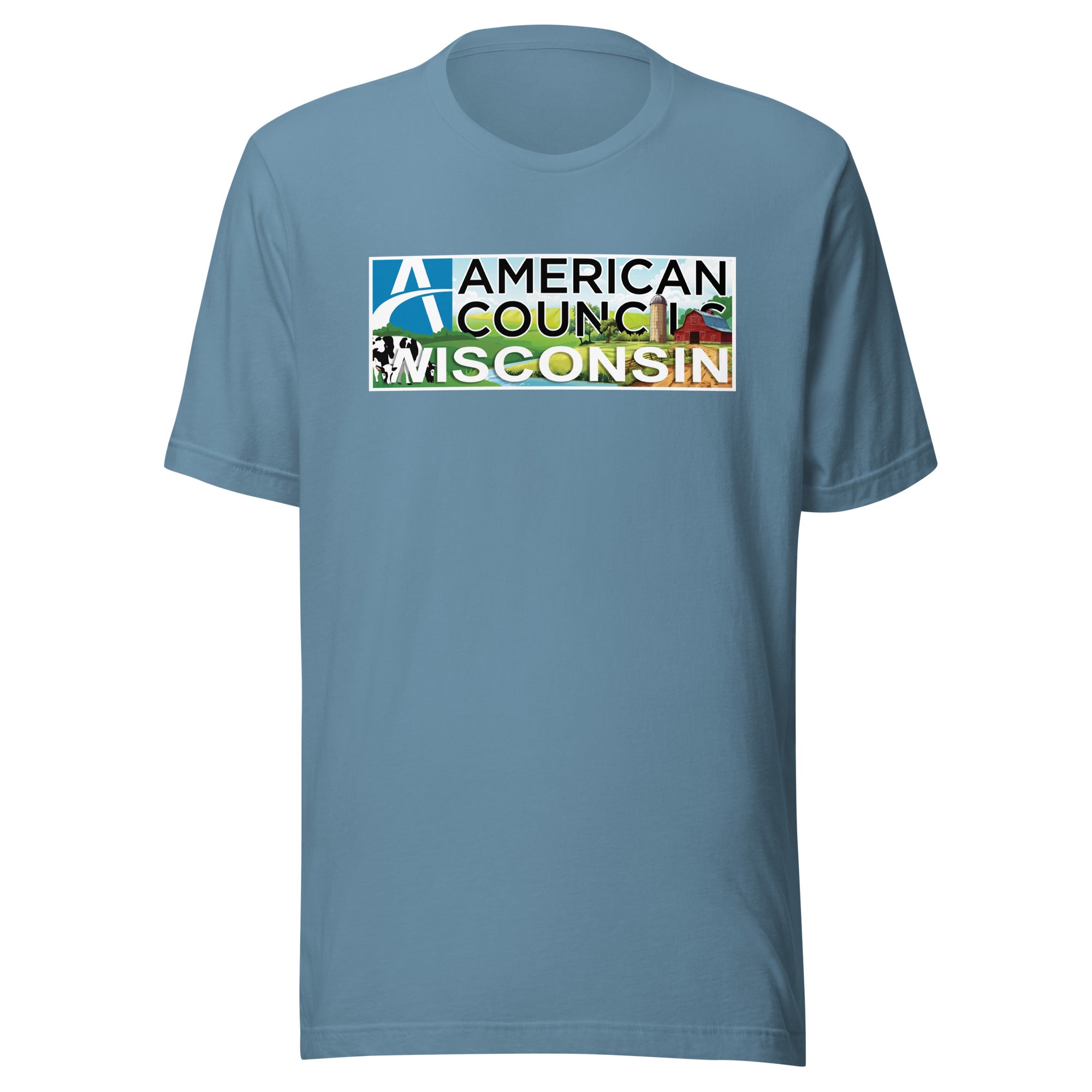 Wisconsin AC Promotion T-shirt- Black Lettering