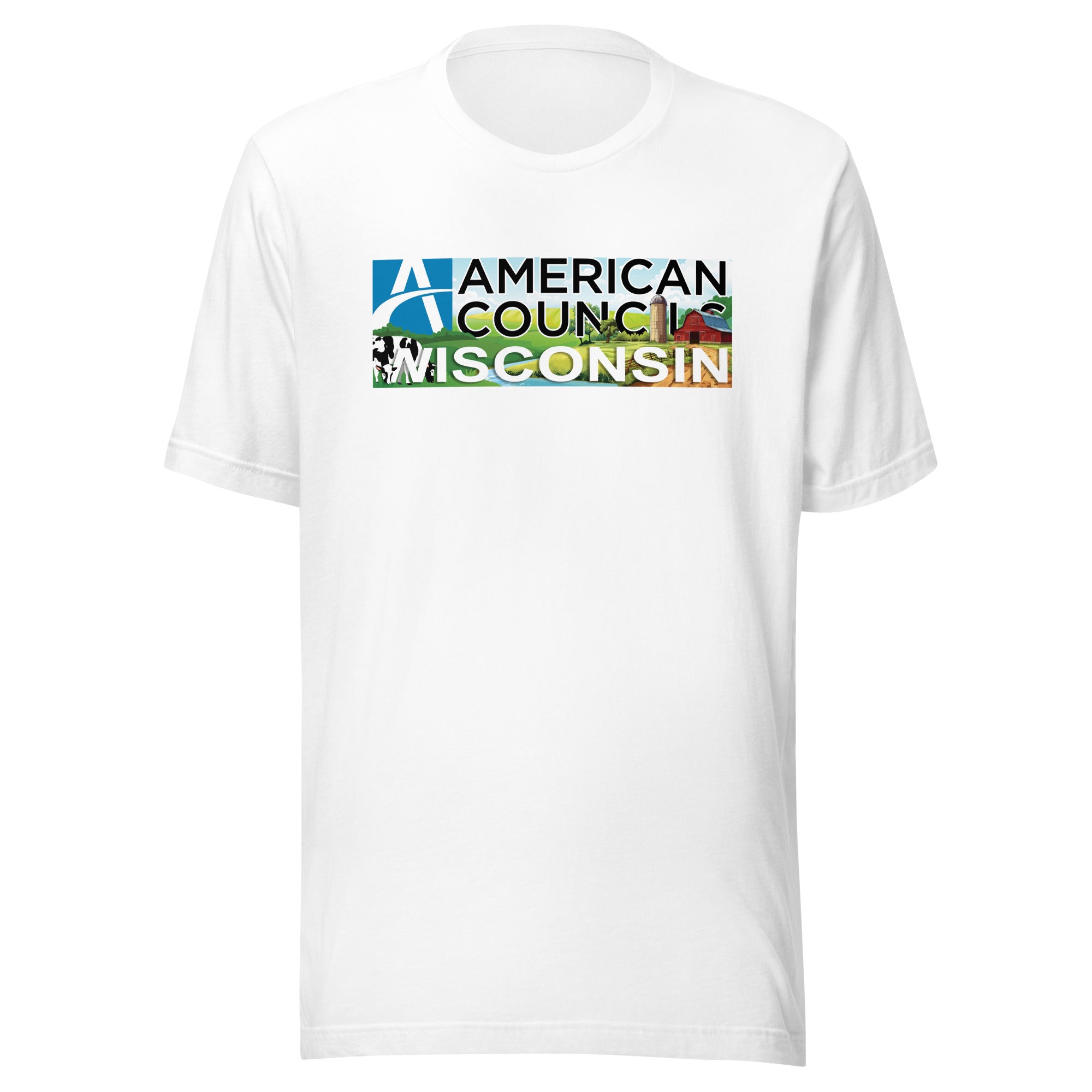 Wisconsin AC Promotion T-shirt- Black Lettering