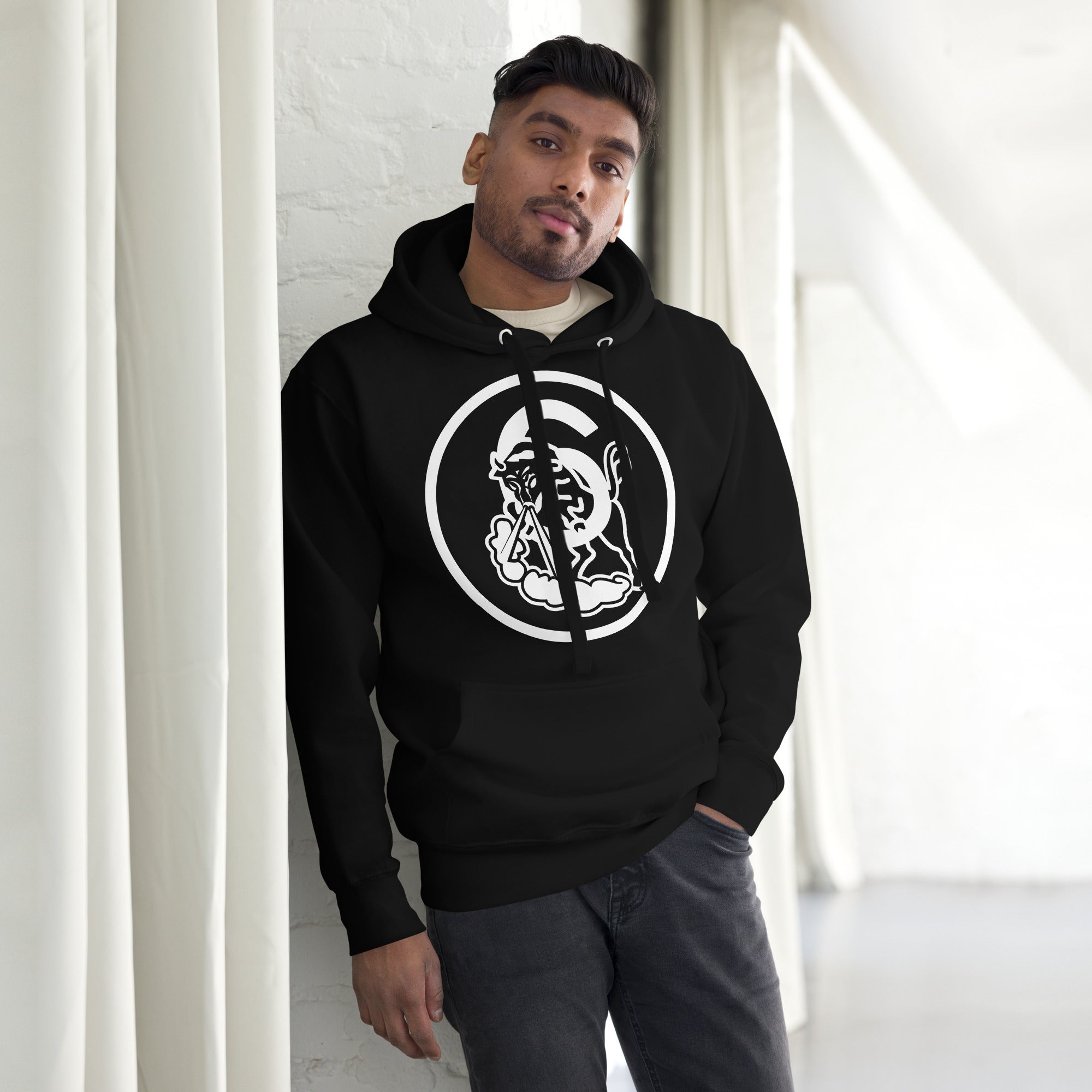 Squadron 6: Bull Six Hoodie- White