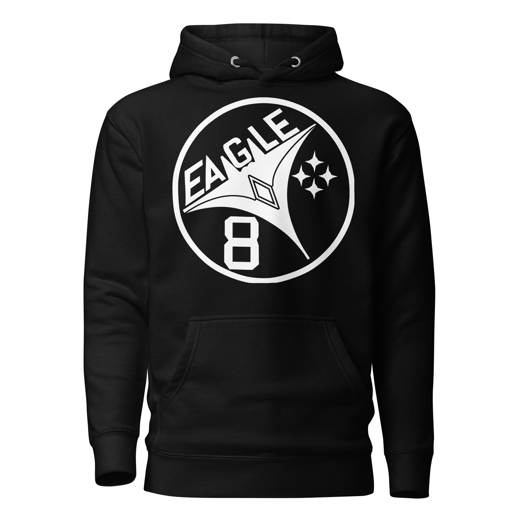 Squadron 8: Eagle Eight Hoodie- White