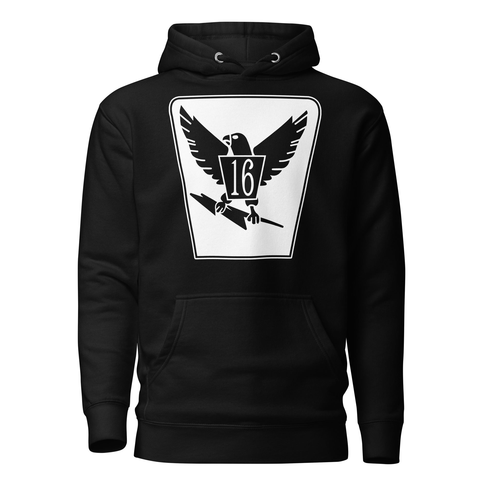 Squadron 16: Chicken Hawks Hoodie- White