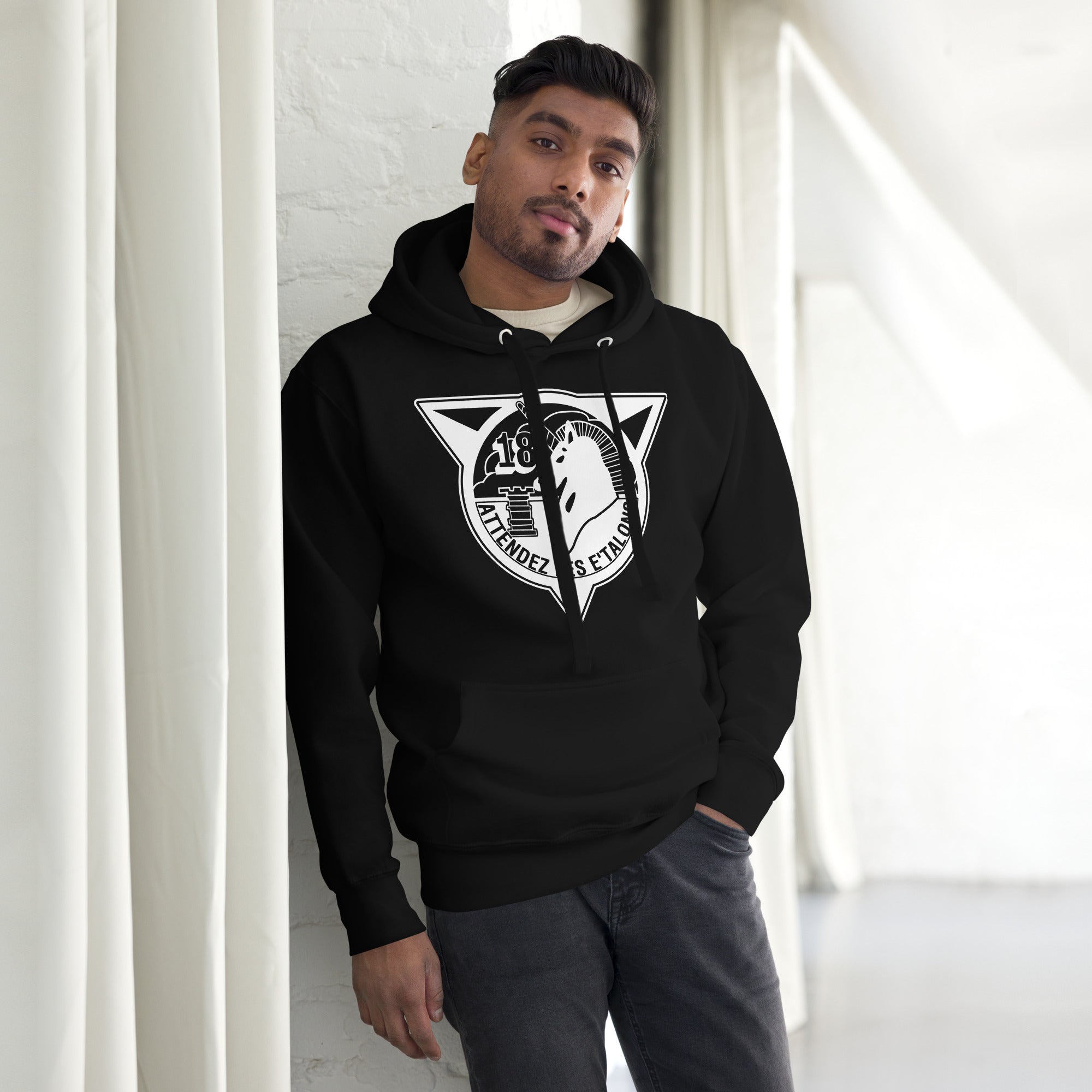 Squadron 18: Nightriders Hoodie- White