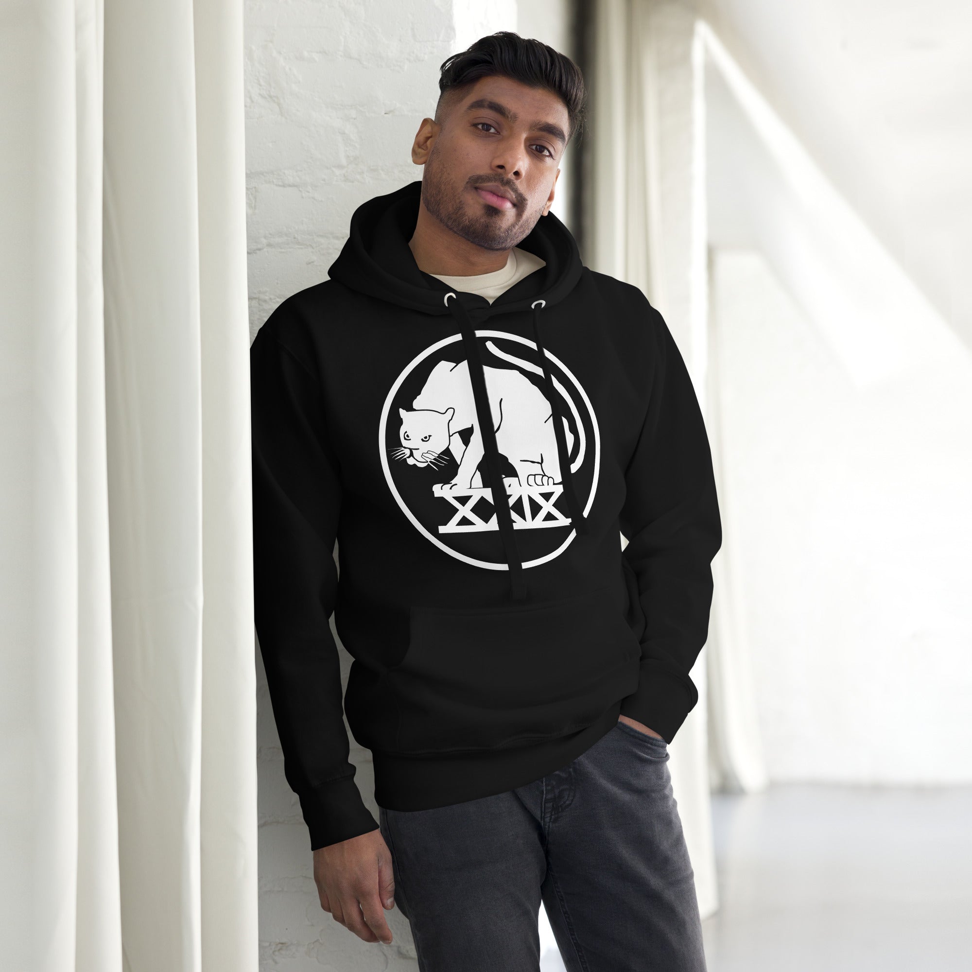 Squadron 29: Black Panthers Hoodie- White