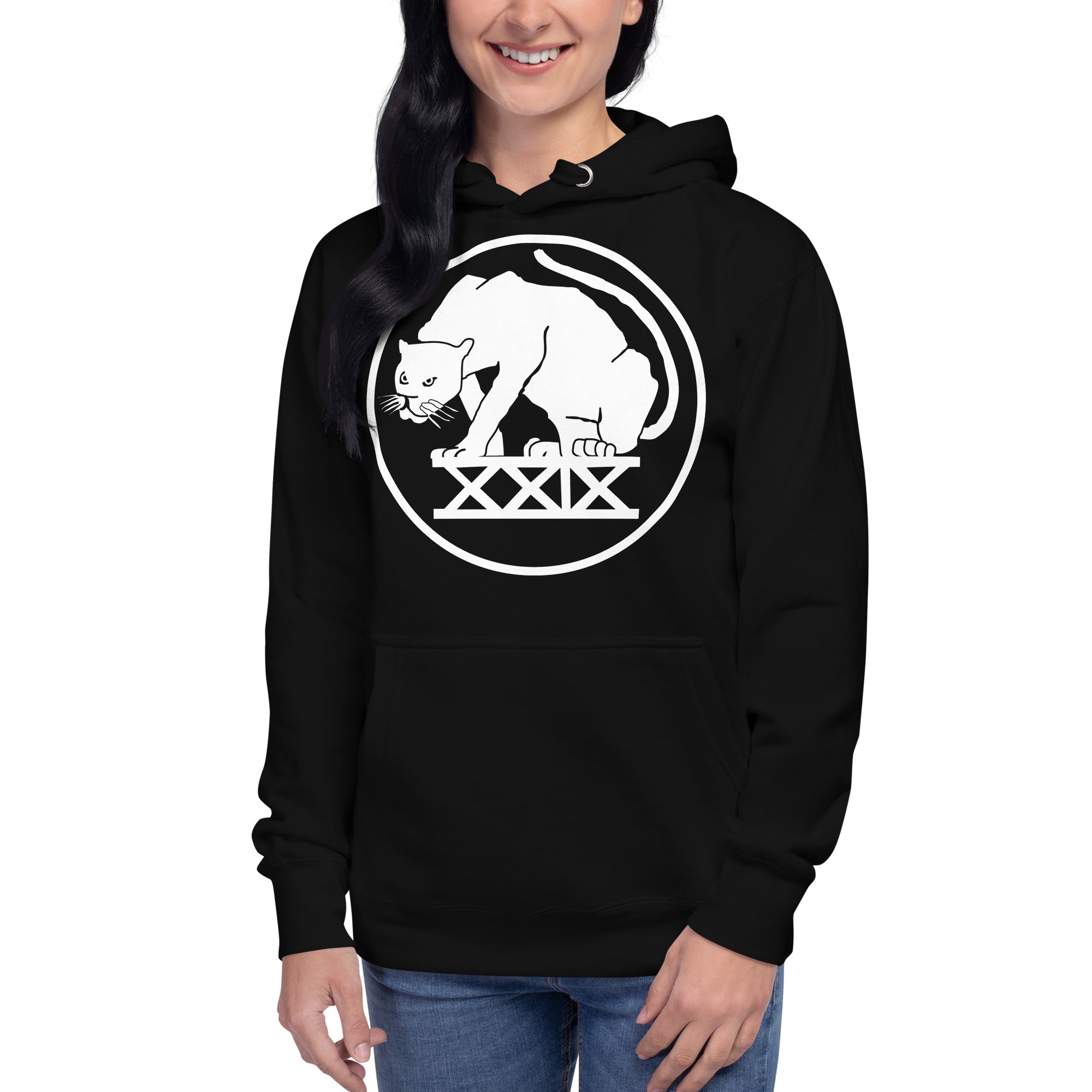 Squadron 29: Black Panthers Hoodie- White