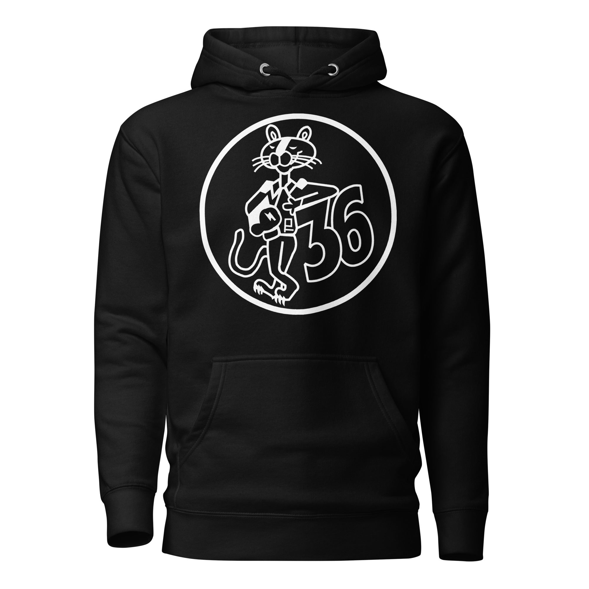 Squadron 36: Pink Panthers Hoodie- White