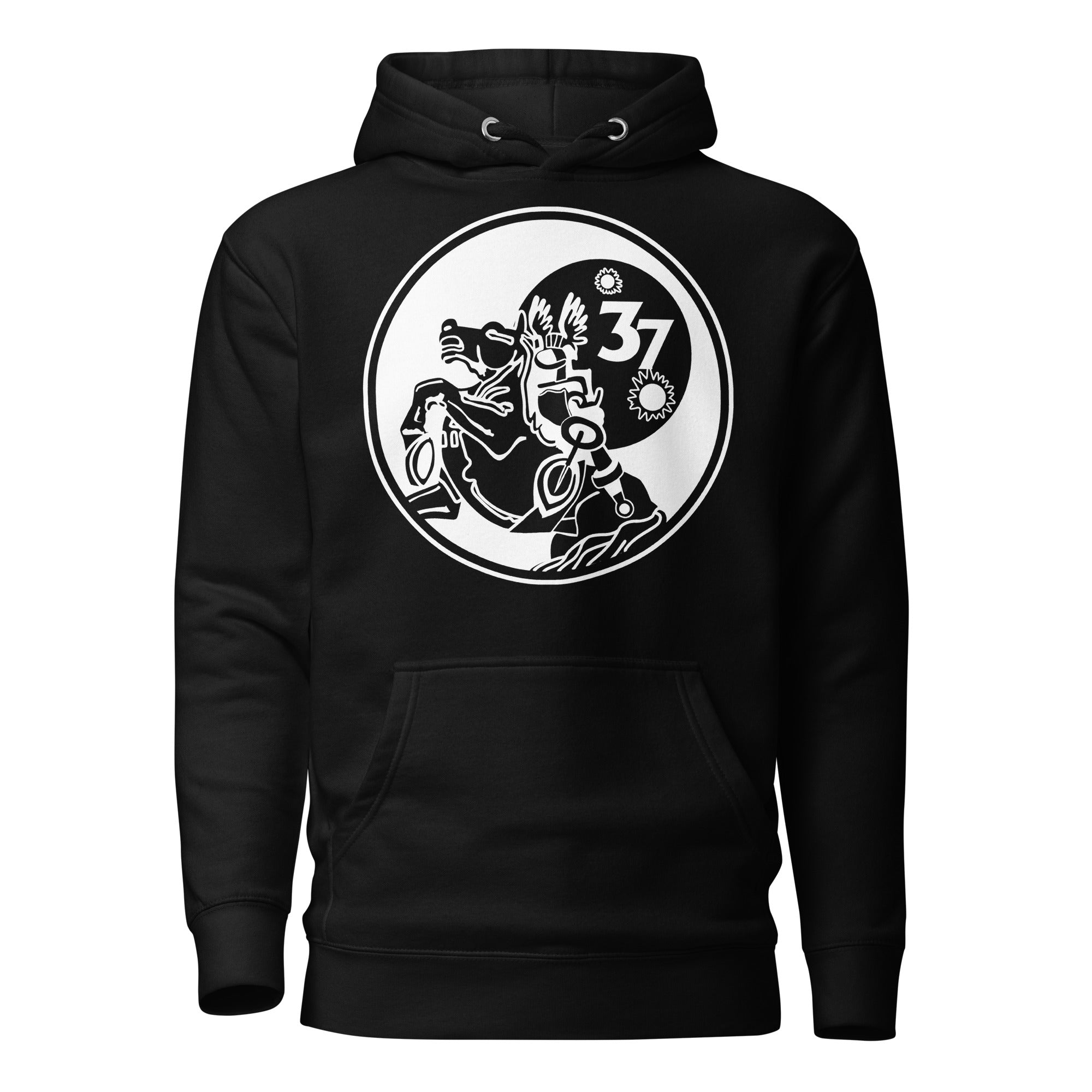 Squadron 37: Animalistic Skyraiders Hoodie- White