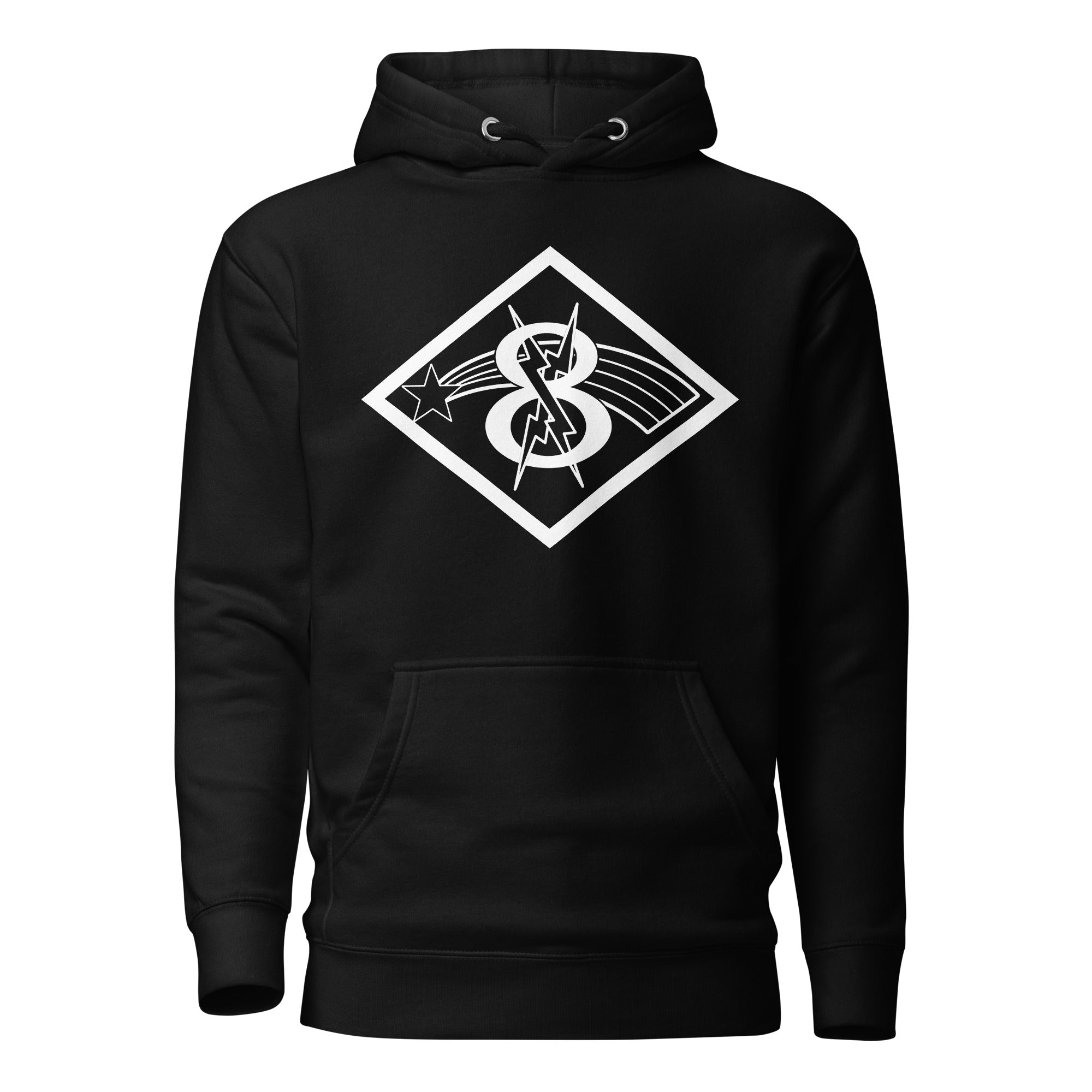 Squadron 8C: Evil Eight Hoodie- White