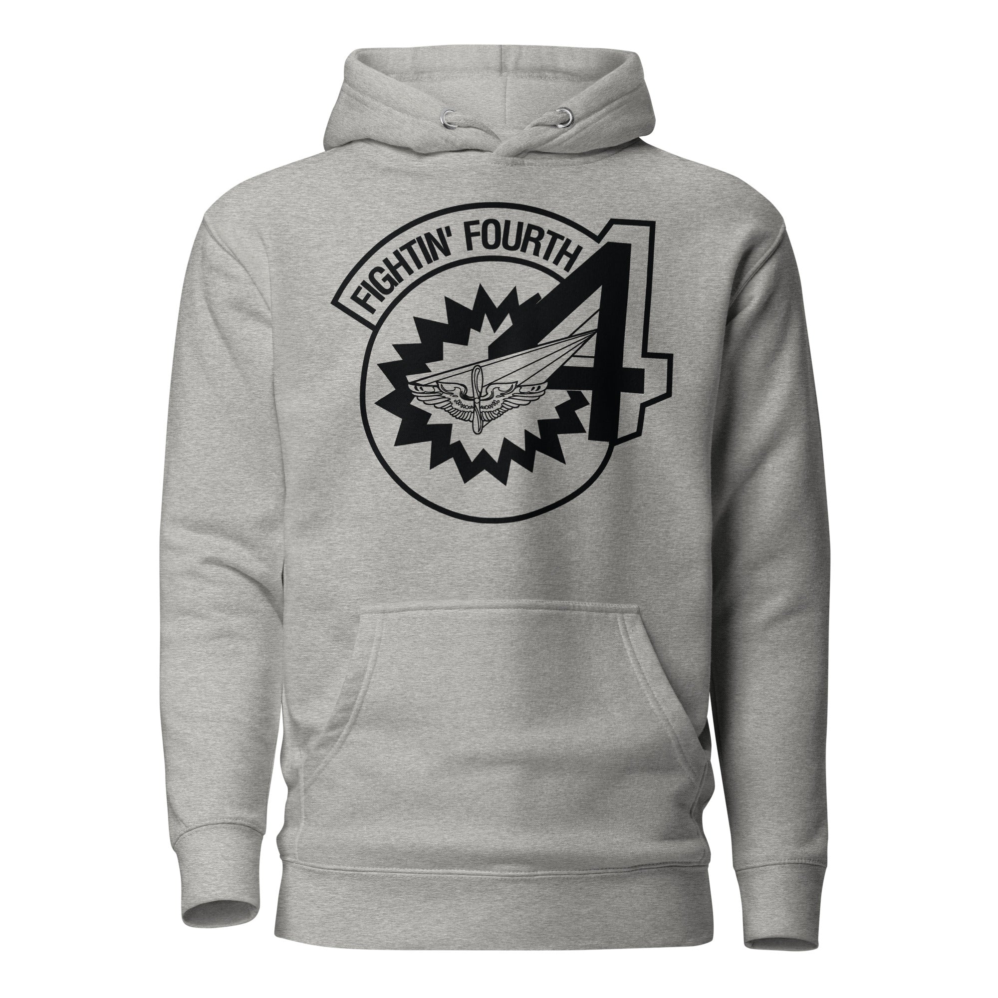 Squadron 4: Fightin’ Fourth Hoodie- Black