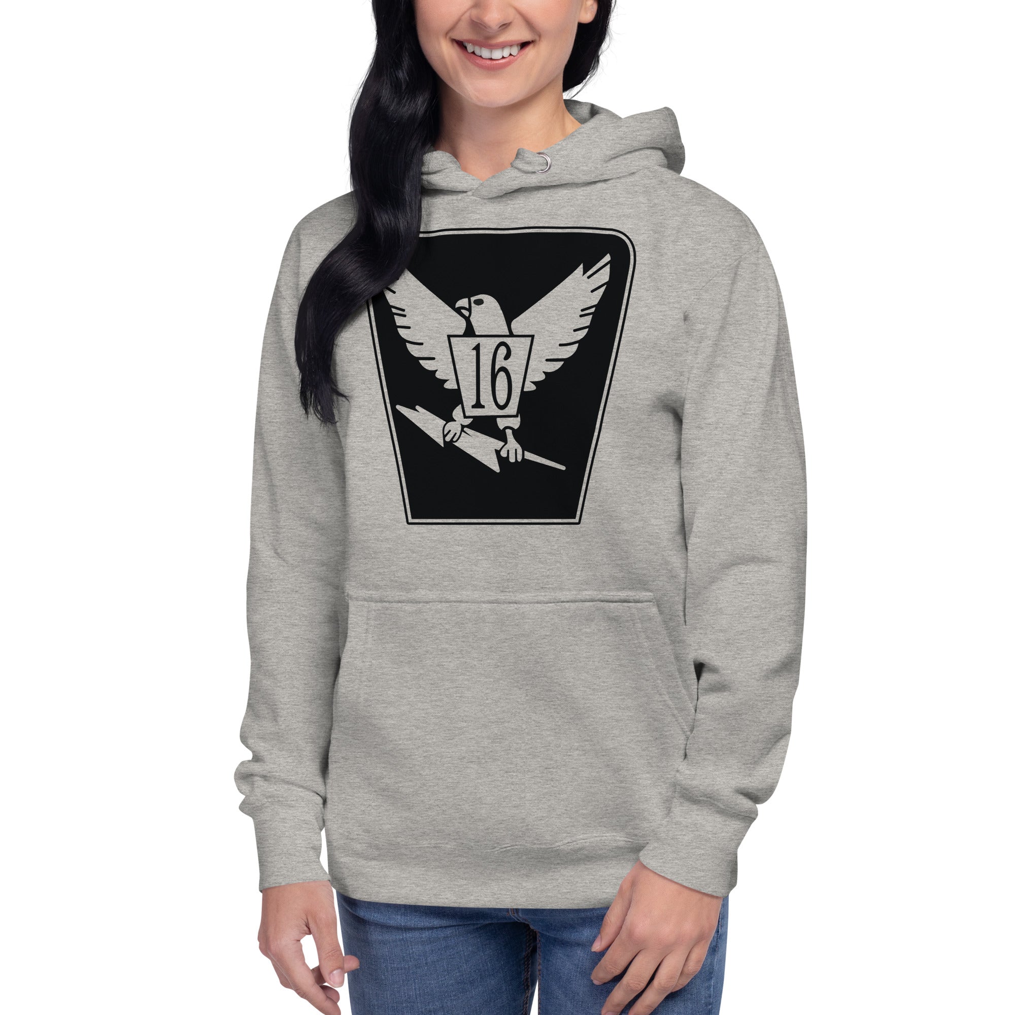 Squadron 16: Chicken Hawks Hoodie - Black