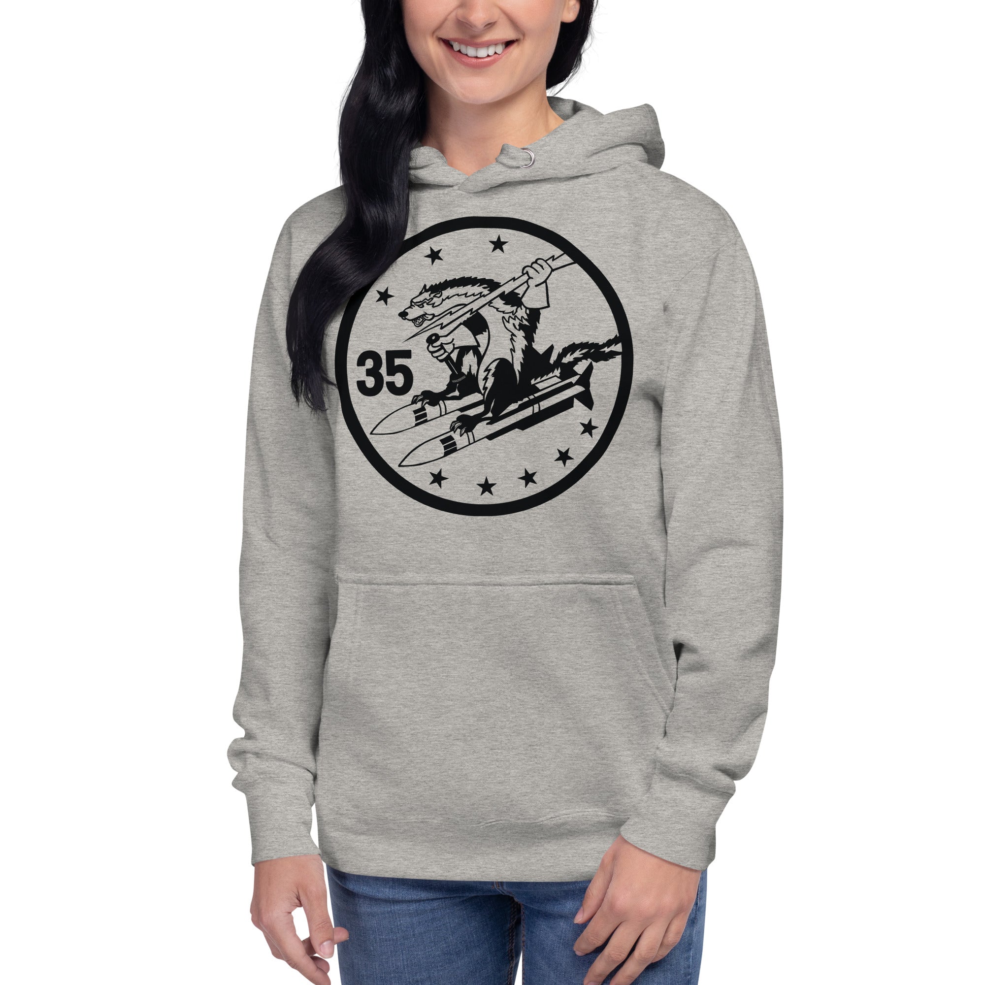 Squadron 35: Wild Weasels Hoodie - Black