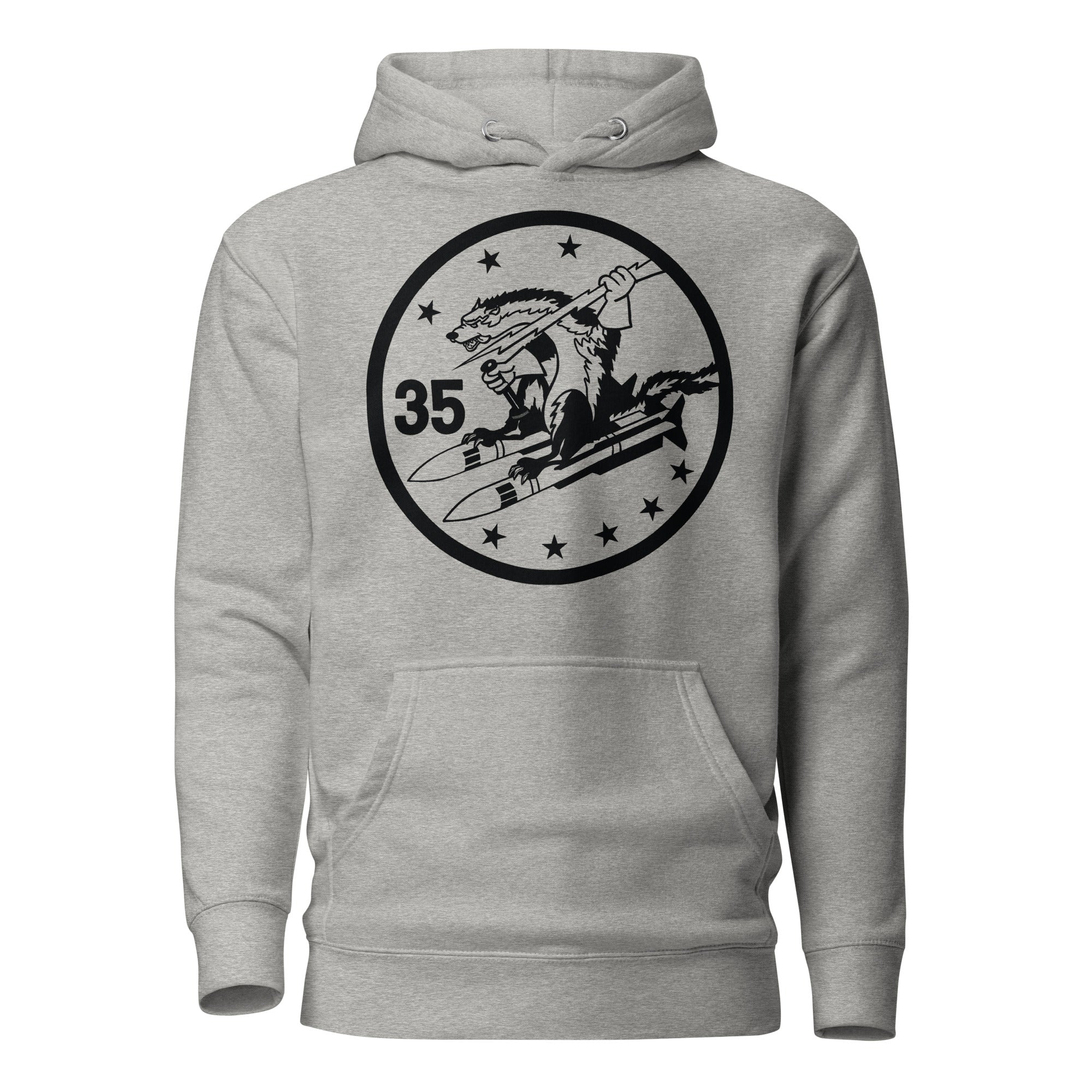 Squadron 35: Wild Weasels Hoodie - Black