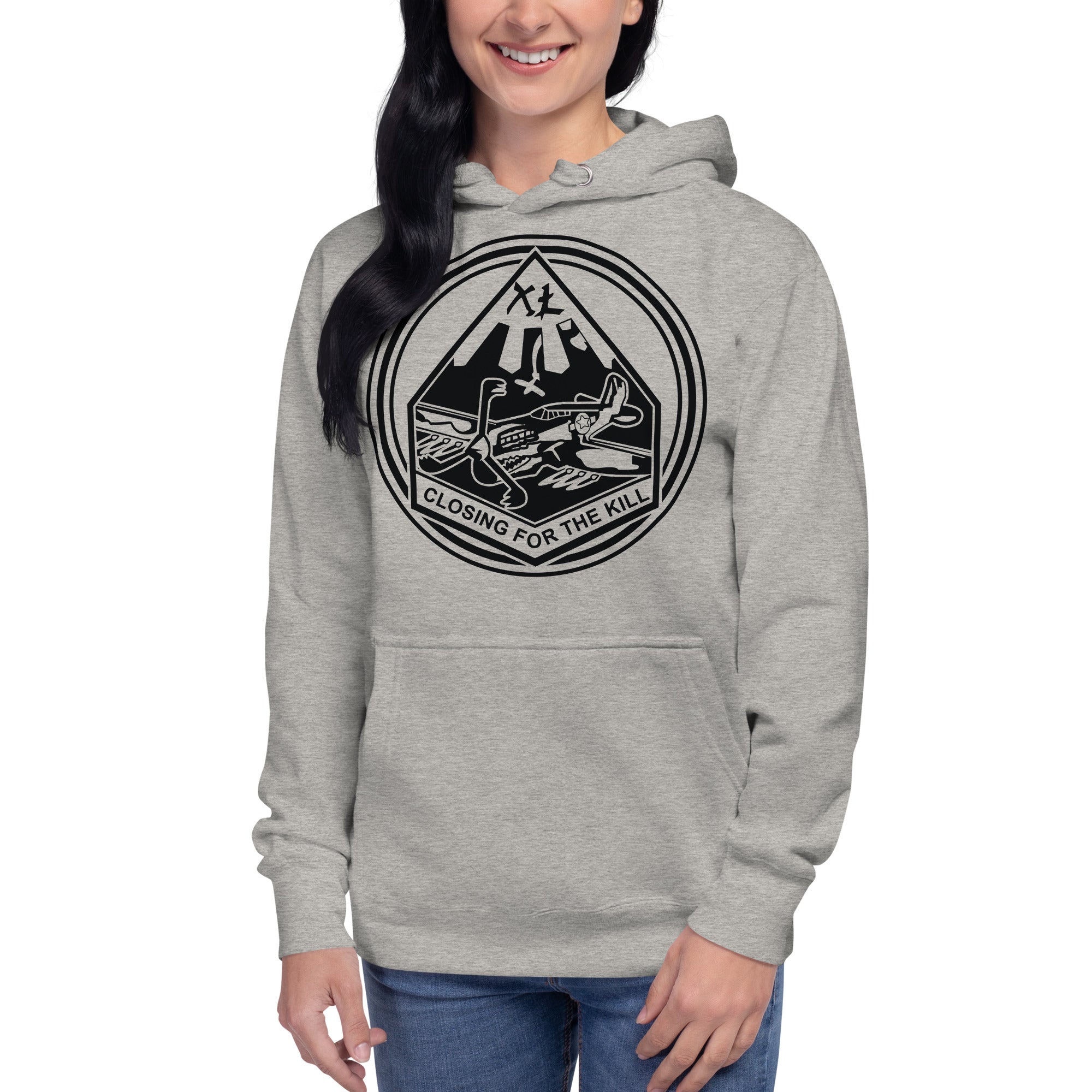 Squadron 40: Warhawks Border Hoodie - Black