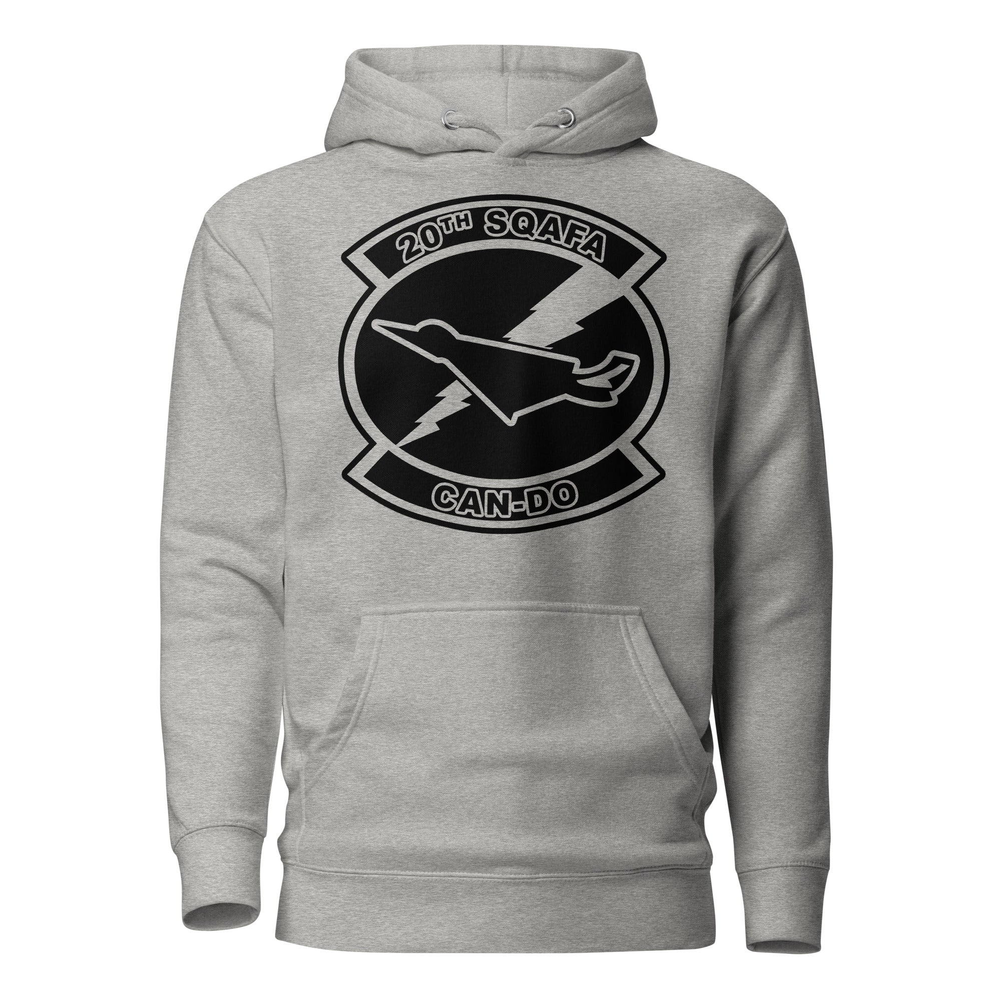 Squadron 20B: Can- Do Hoodie- Black