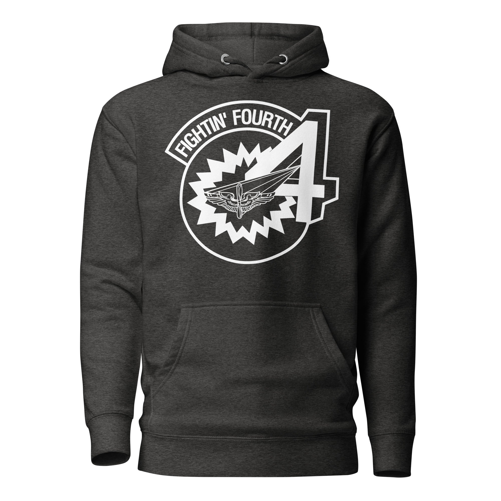 Squadron 4: Fightin’ Fourth Hoodie- White