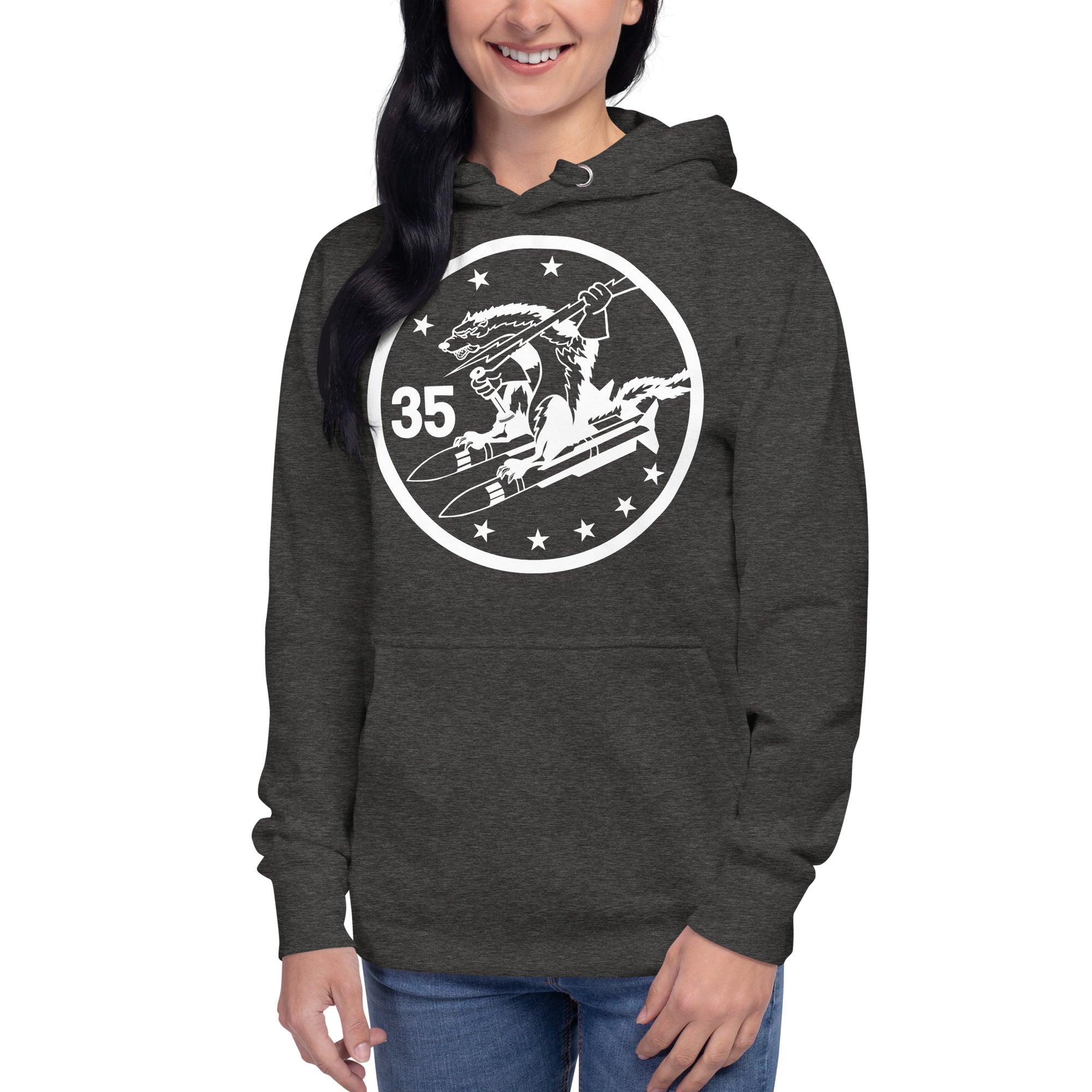 Squadron 35: Wild Weasels Hoodie- White