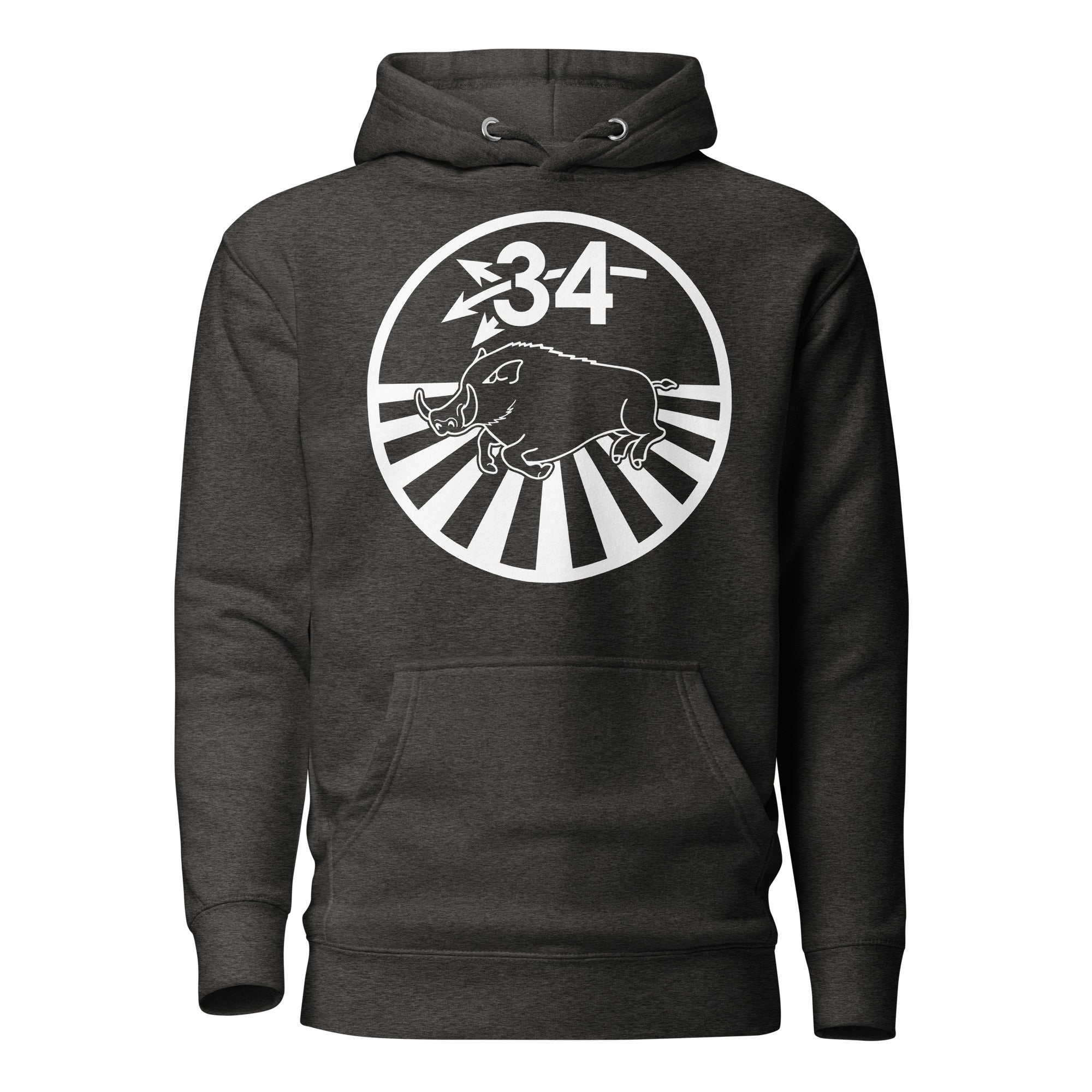 Squadron 34B: Loose Hawgs Hoodie- White