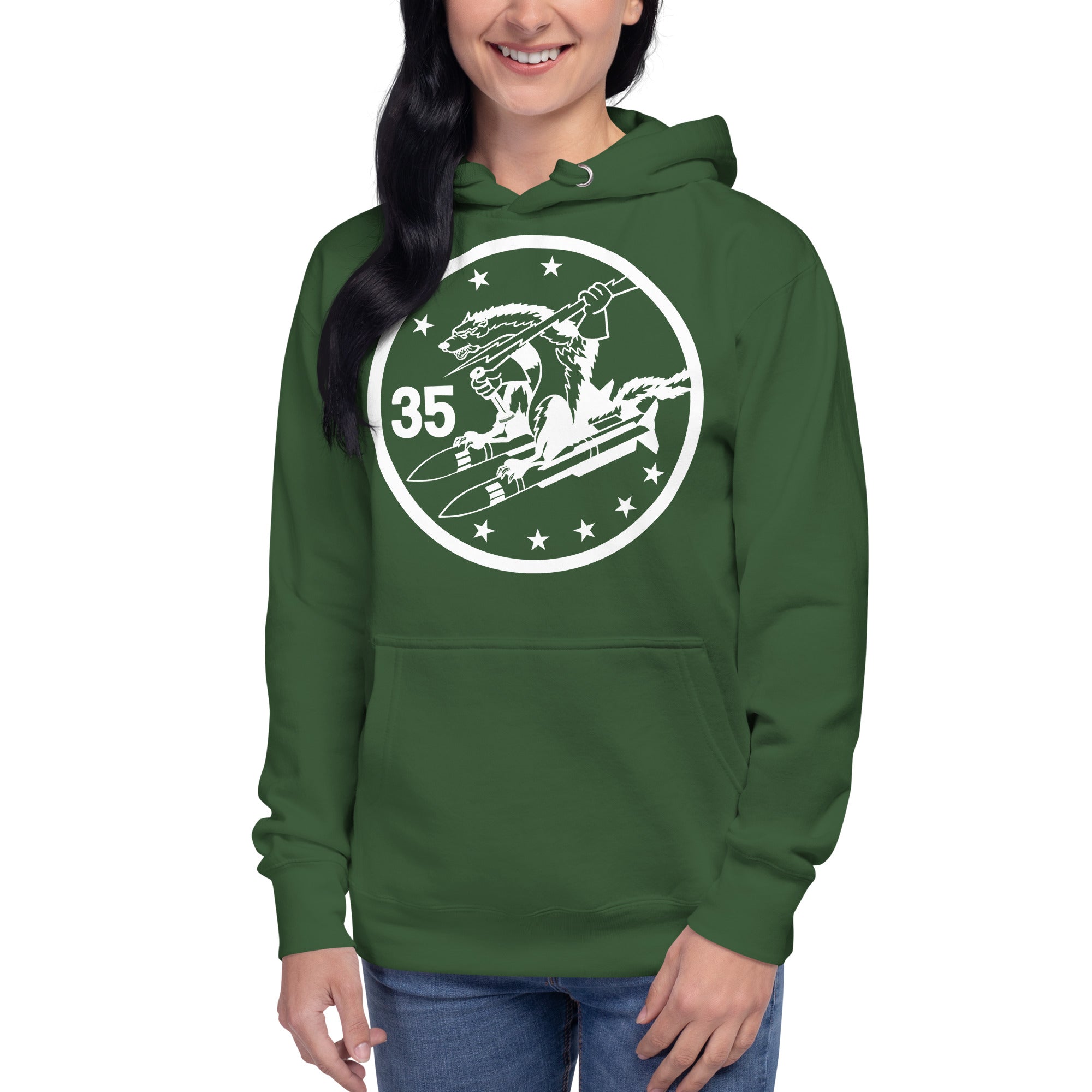 Squadron 35: Wild Weasels Hoodie- White