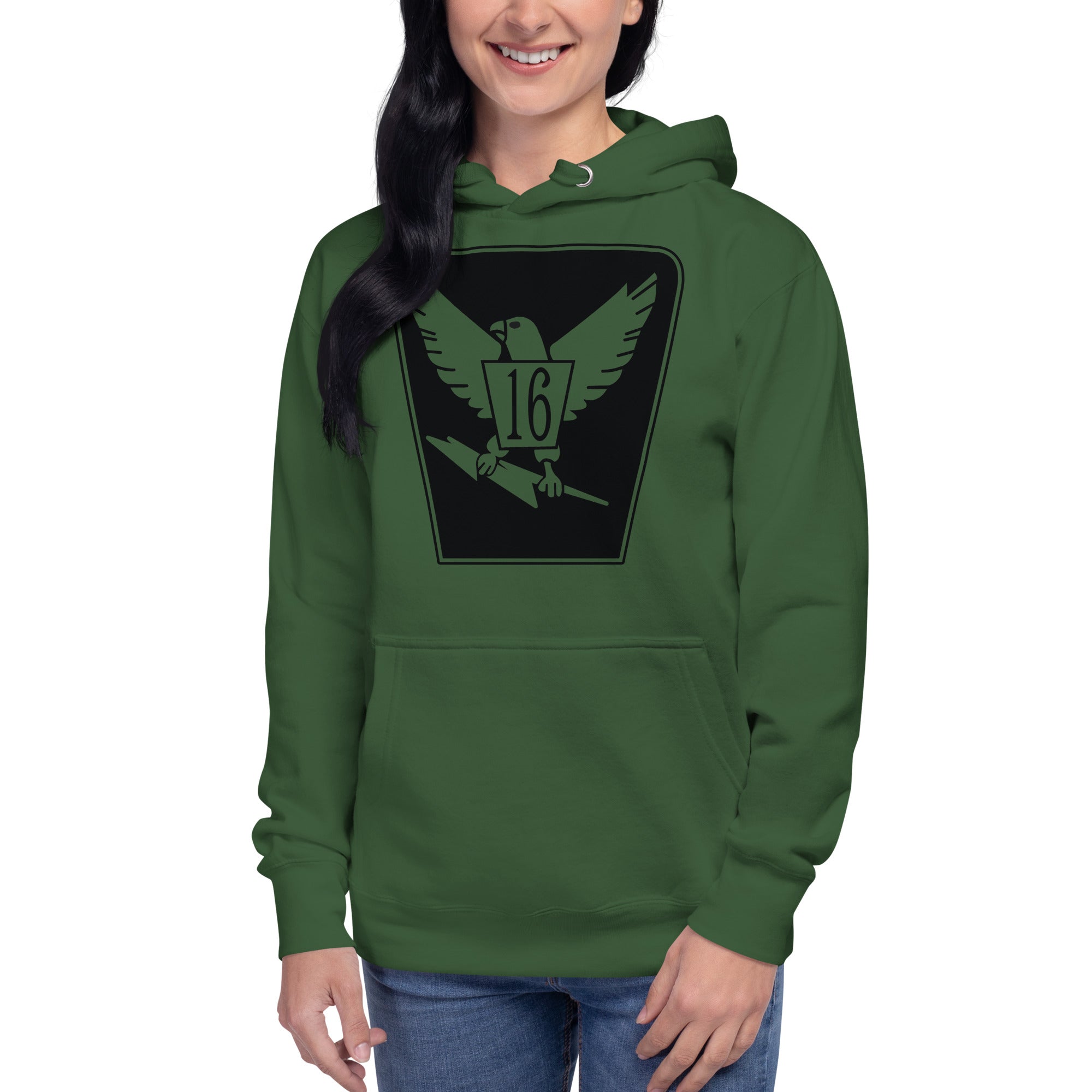 Squadron 16: Chicken Hawks Hoodie - Black