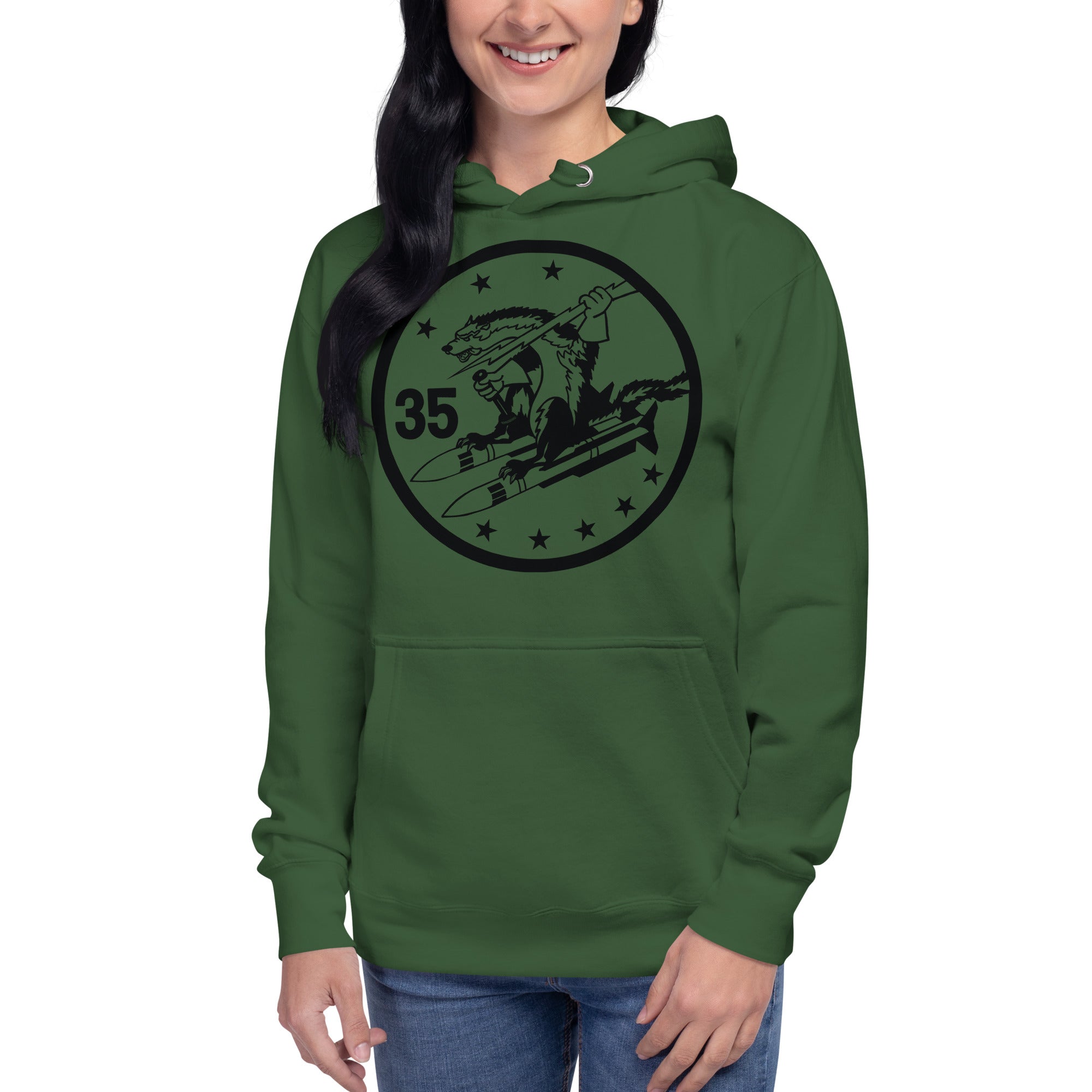 Squadron 35: Wild Weasels Hoodie - Black