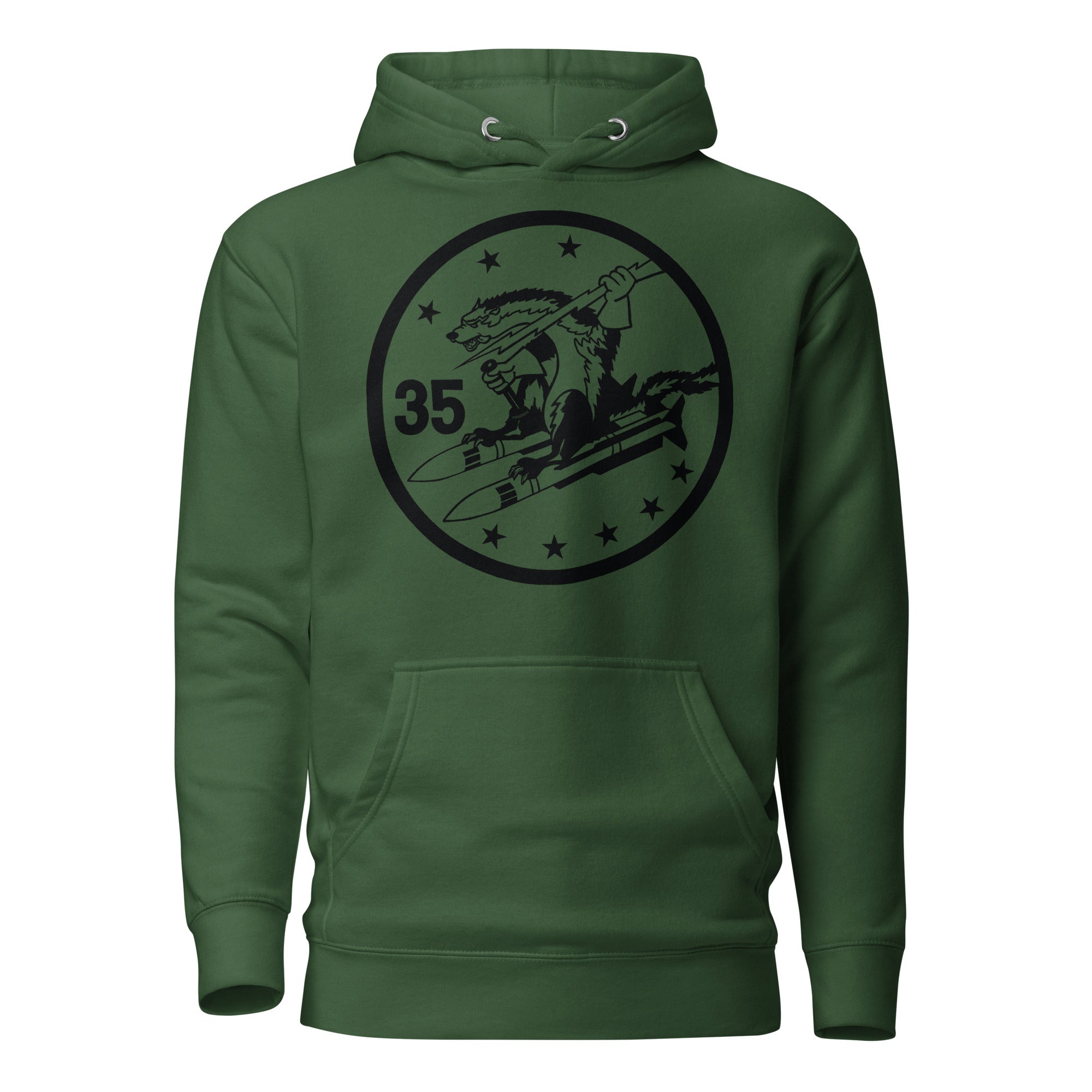 Squadron 35: Wild Weasels Hoodie - Black