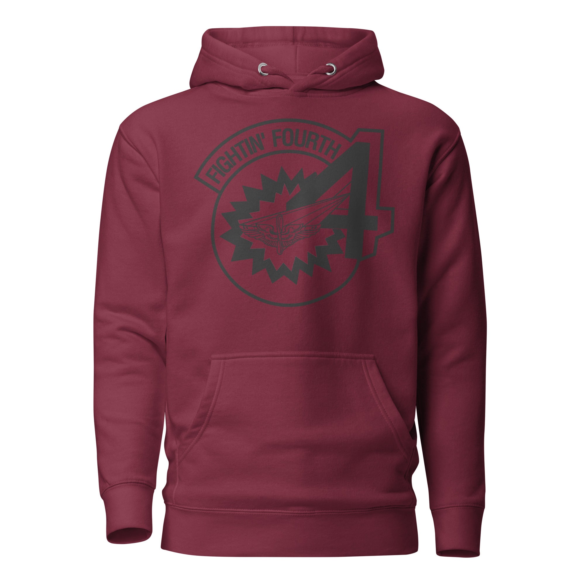 Squadron 4: Fightin’ Fourth Hoodie- Black