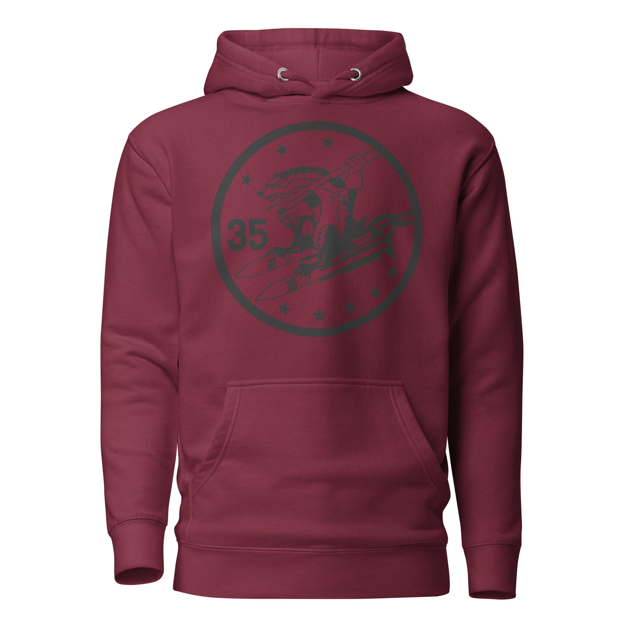 Squadron 35: Wild Weasels Hoodie - Black