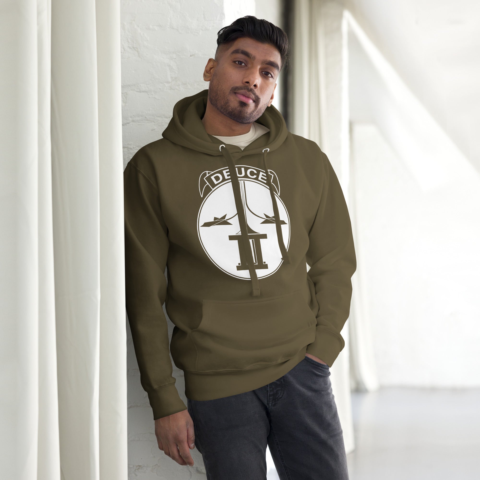 Squadron 2: Deuce Hoodie- White