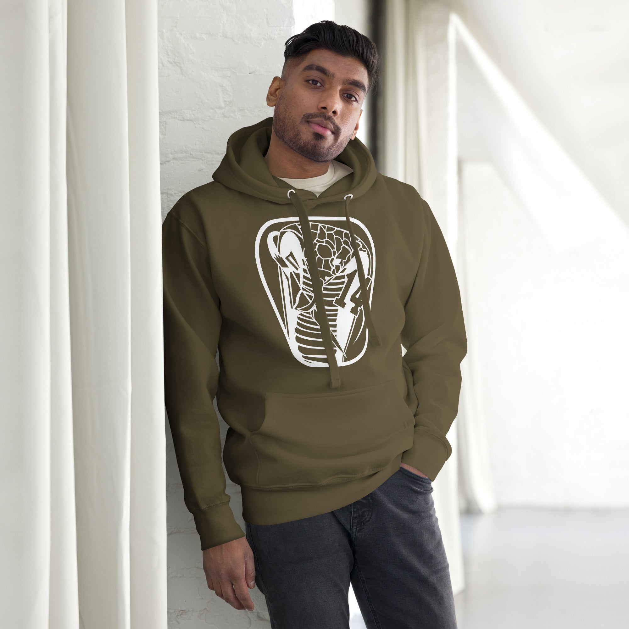 Squadron 14: Cobras Hoodie- White