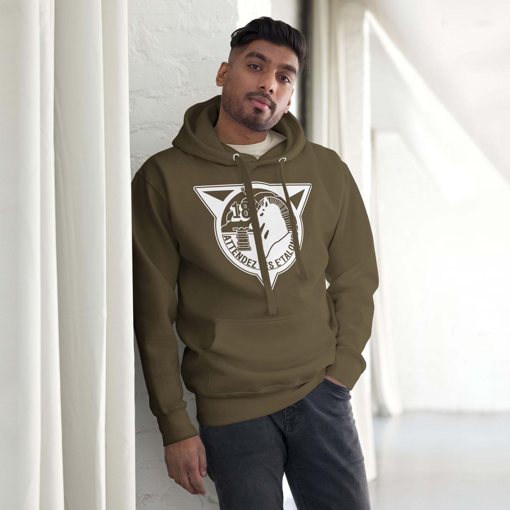 Squadron 18: Nightriders Hoodie- White