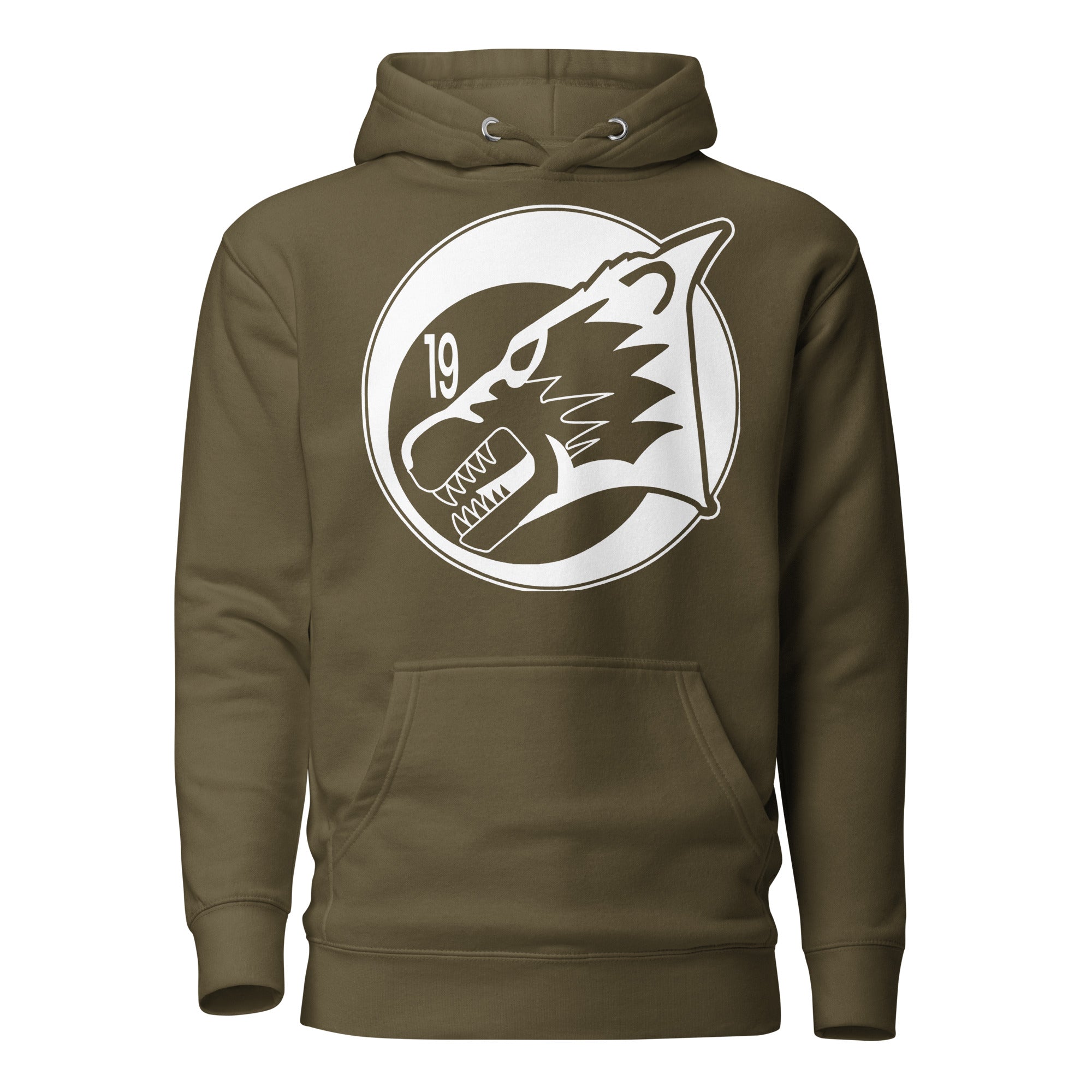 Squadron 19: Wolverines Hoodie- White