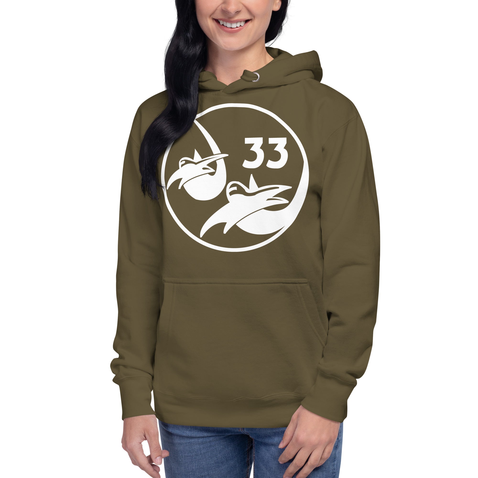 Squadron 33: King Ratz Hoodie- White