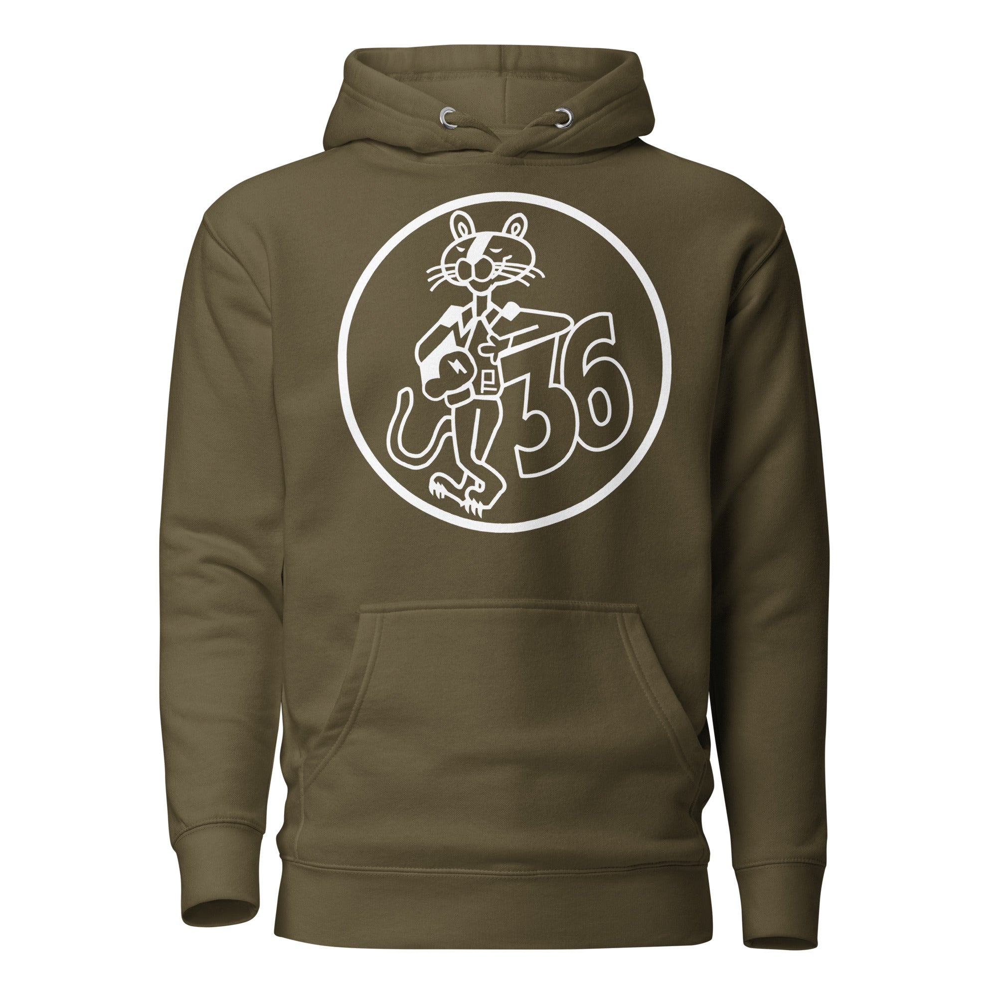 Squadron 36: Pink Panthers Hoodie- White