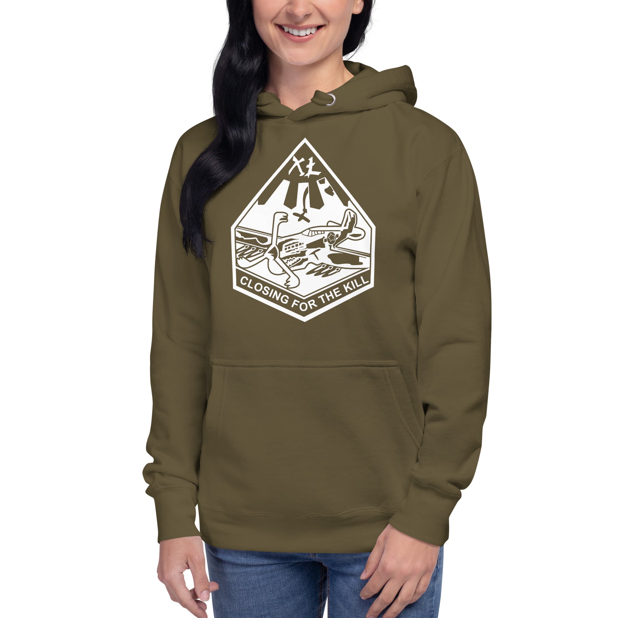 Squadron 40: Warhawks Hoodie- White