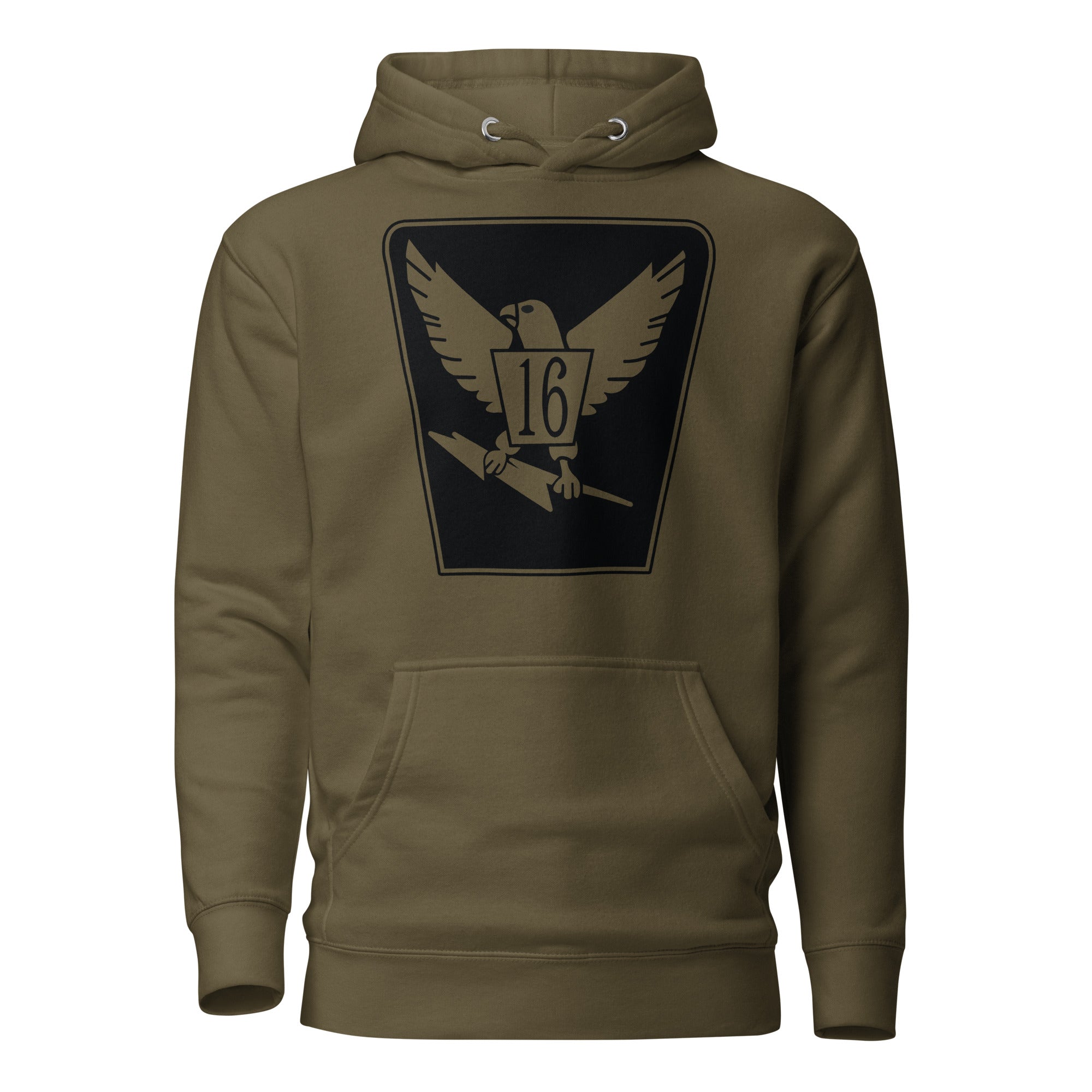 Squadron 16: Chicken Hawks Hoodie - Black