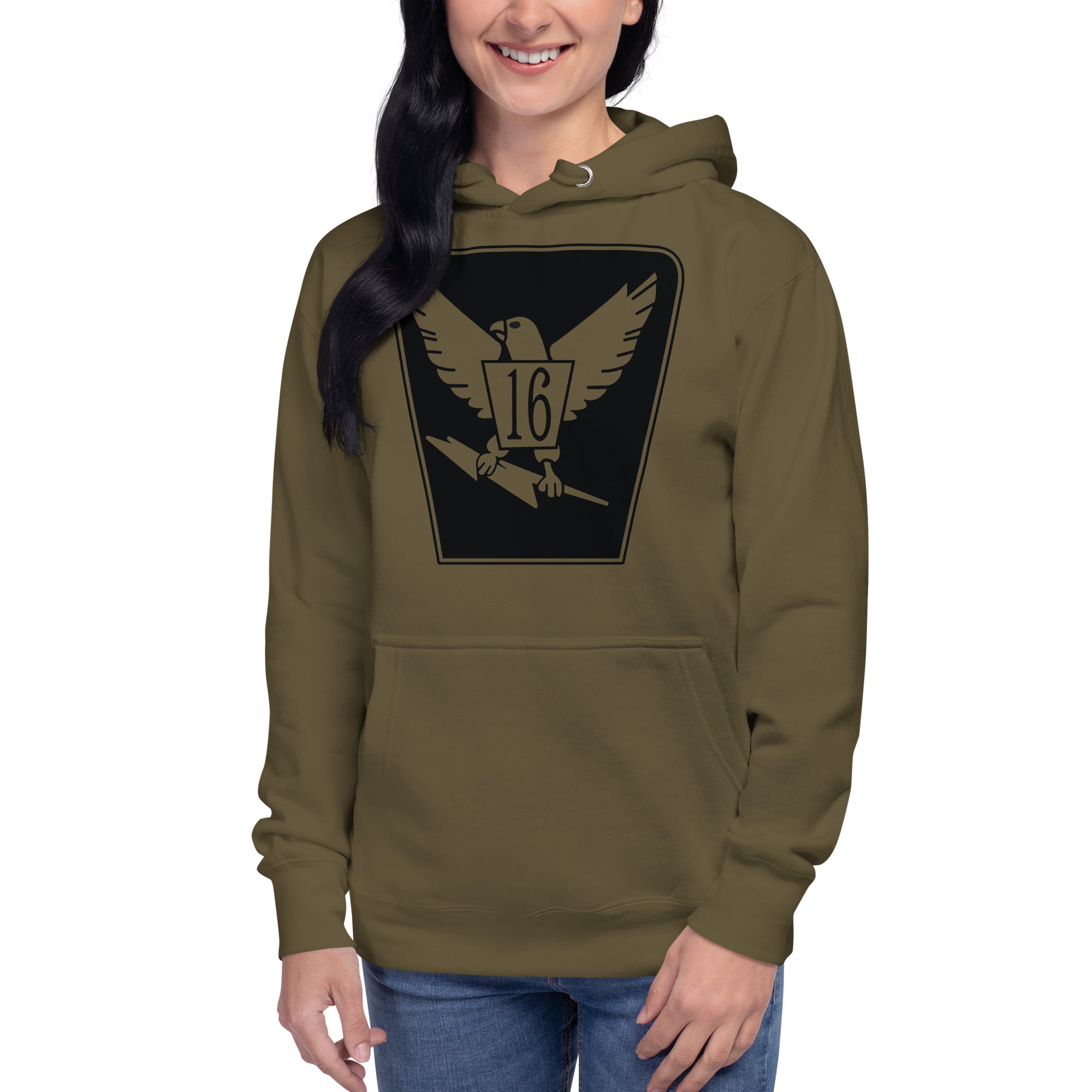 Squadron 16: Chicken Hawks Hoodie - Black