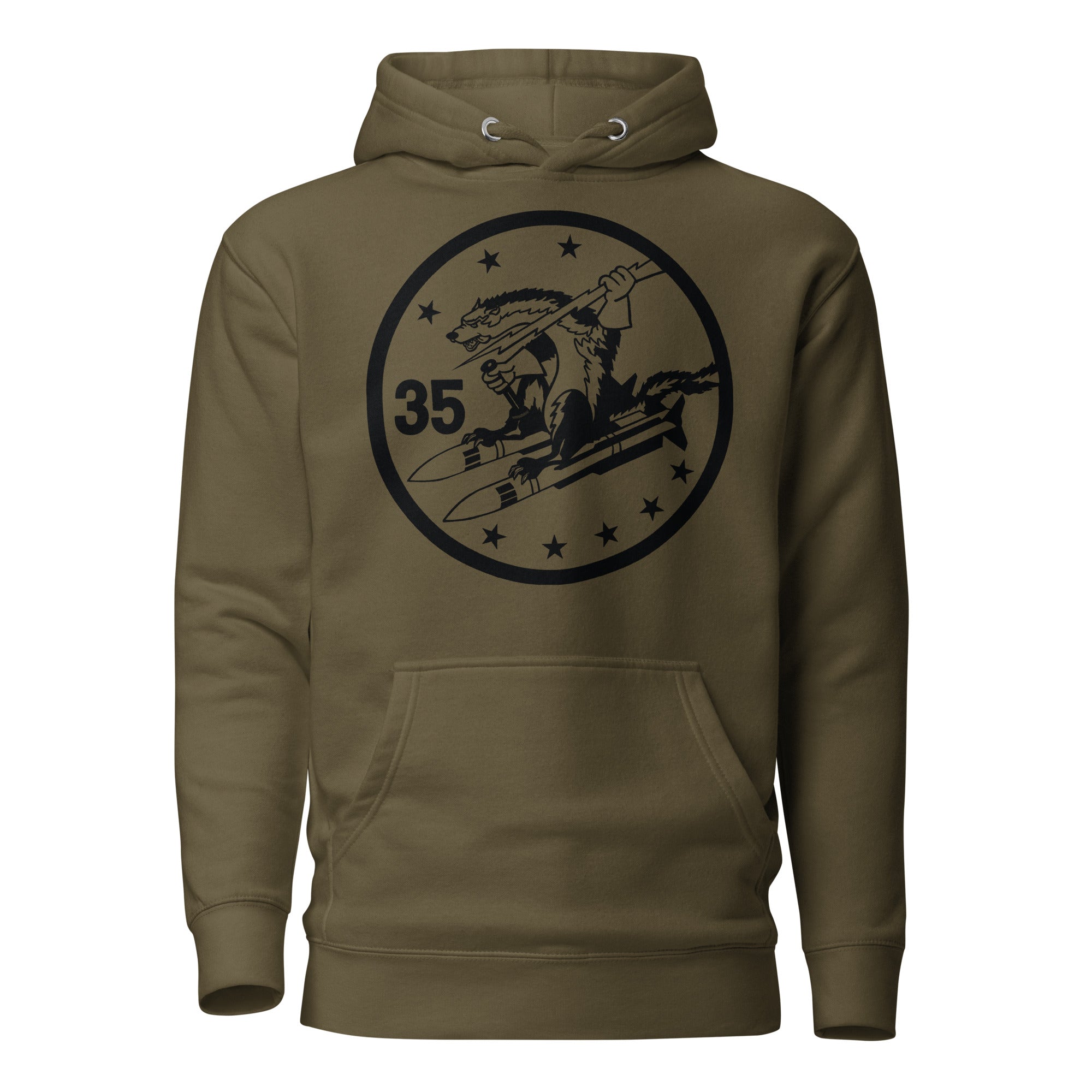 Squadron 35: Wild Weasels Hoodie - Black