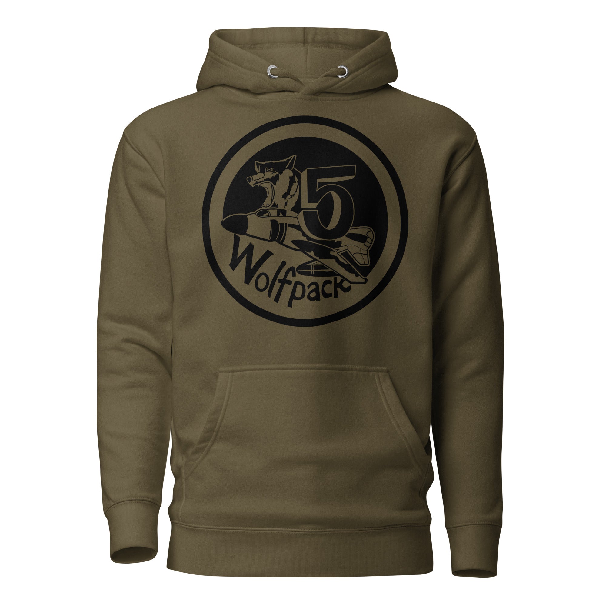 Squadron 5B: Wolfpack Hoodie- Black