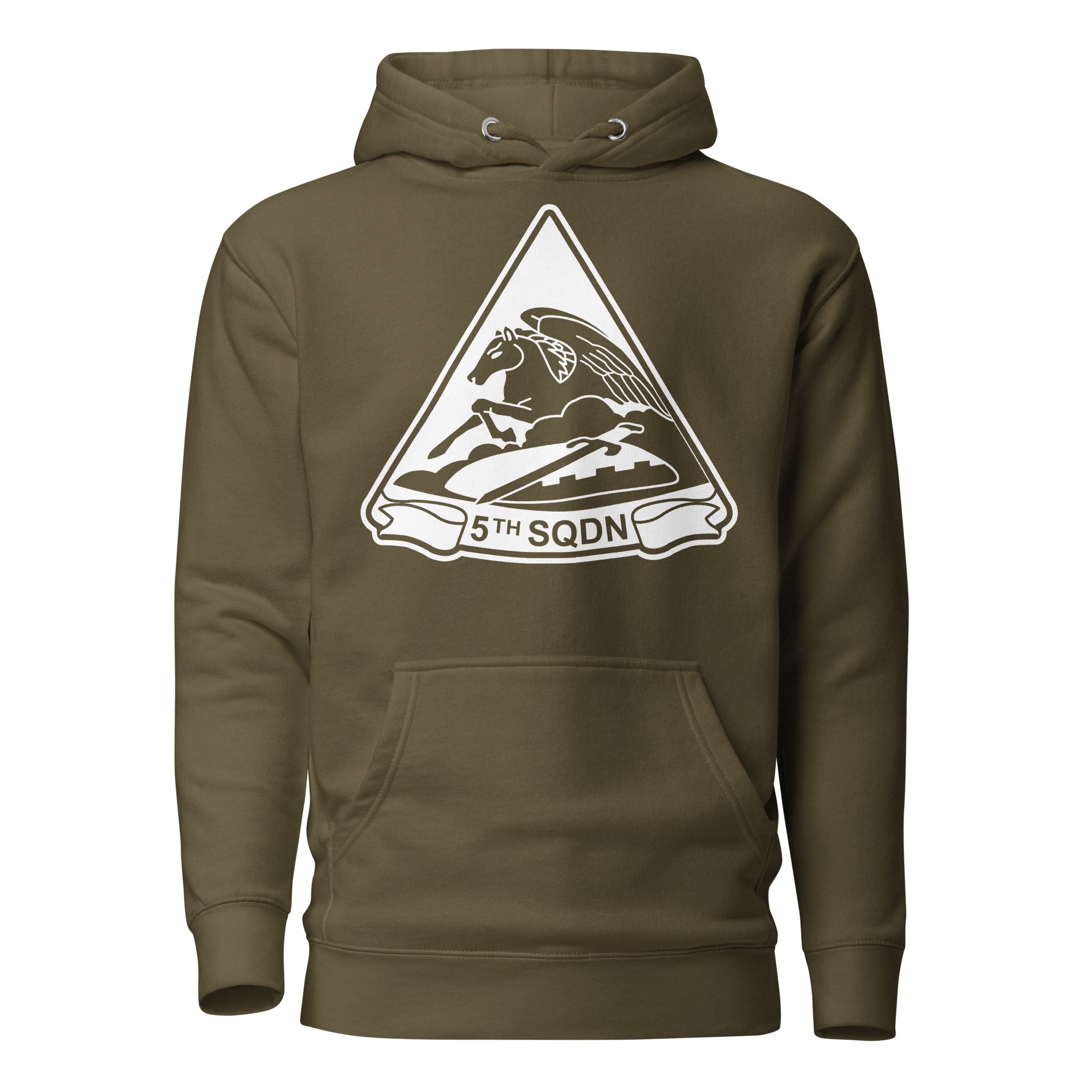 Squadron 5C: Wolfpack Hoodie- White