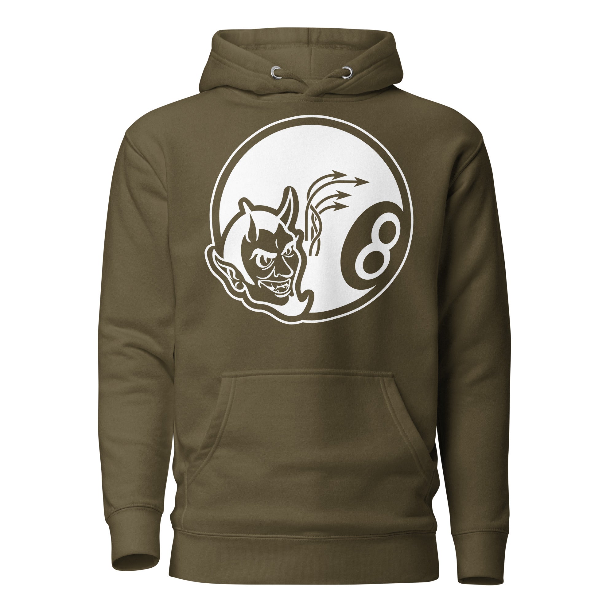 Squadron 8: Evil Eight updated Hoodie- White