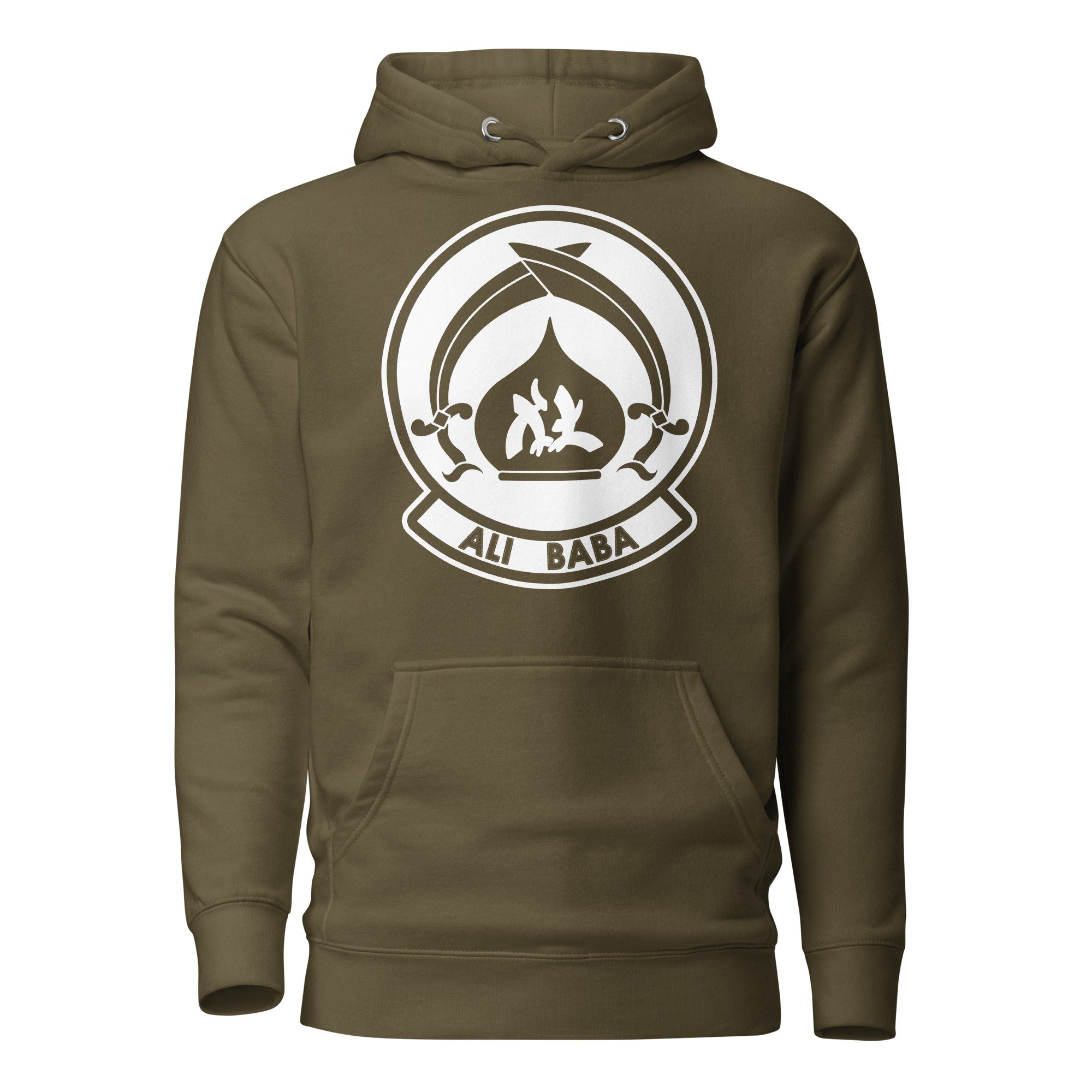 Squadron 40C: Ali Baba Hoodie- White